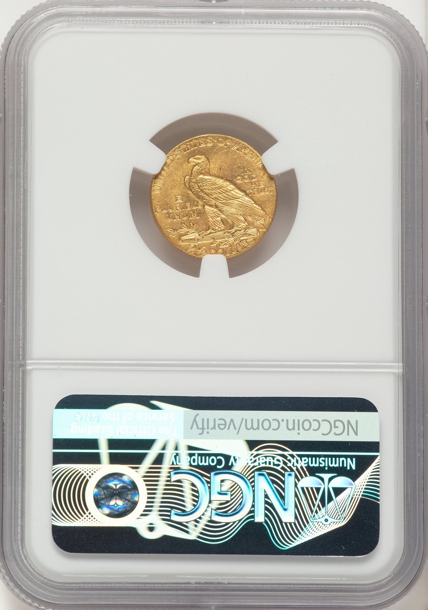 1913 $2.50 Indian Quarter Eagle NGC MS64