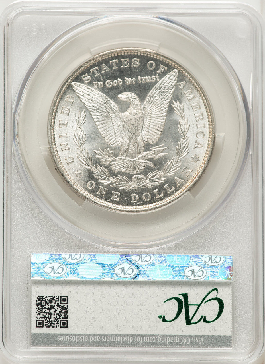 1878 7TF Reverse of 1879 Morgan Dollar CACG MS64