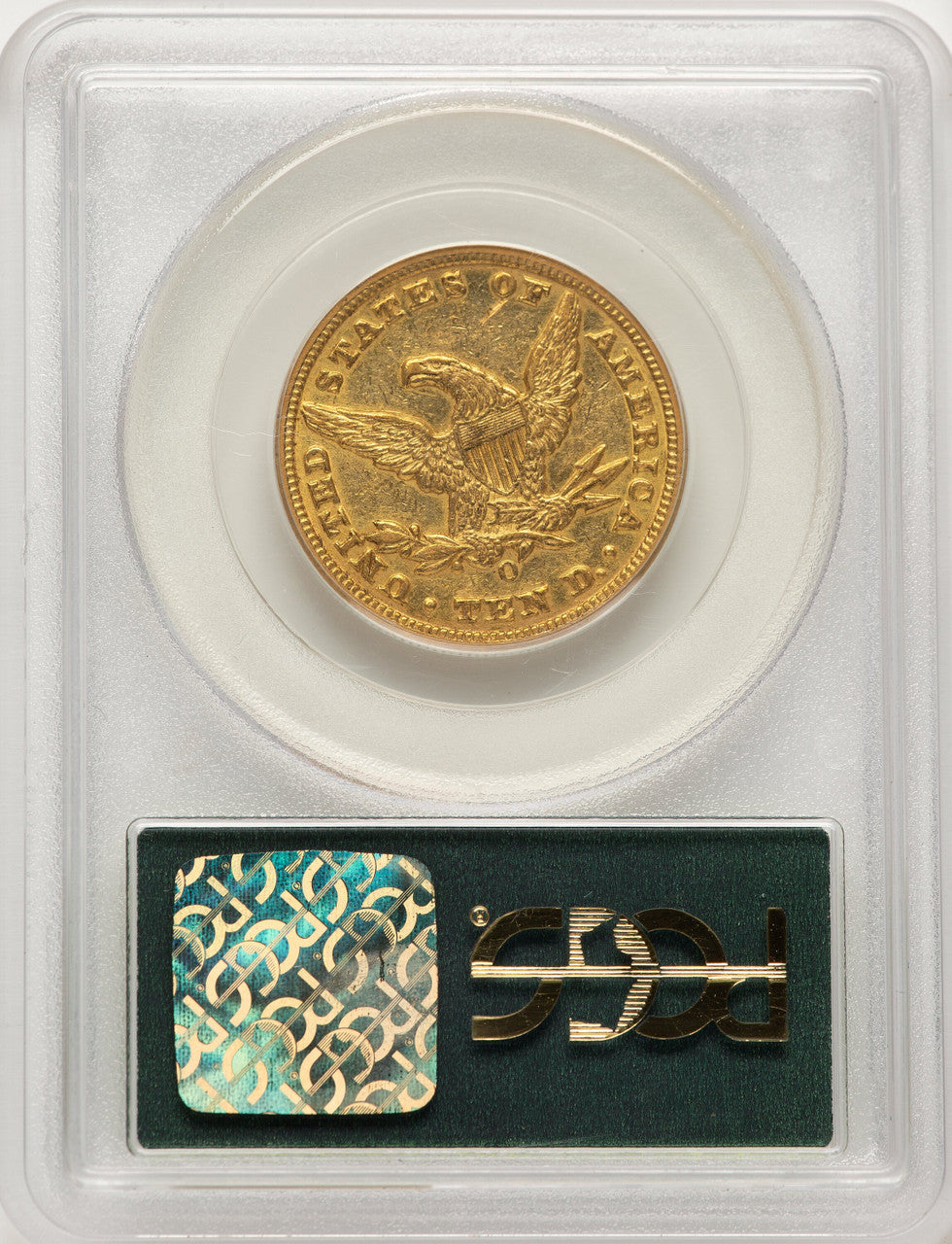 1853-O $10 Liberty Eagle PCGS XF40