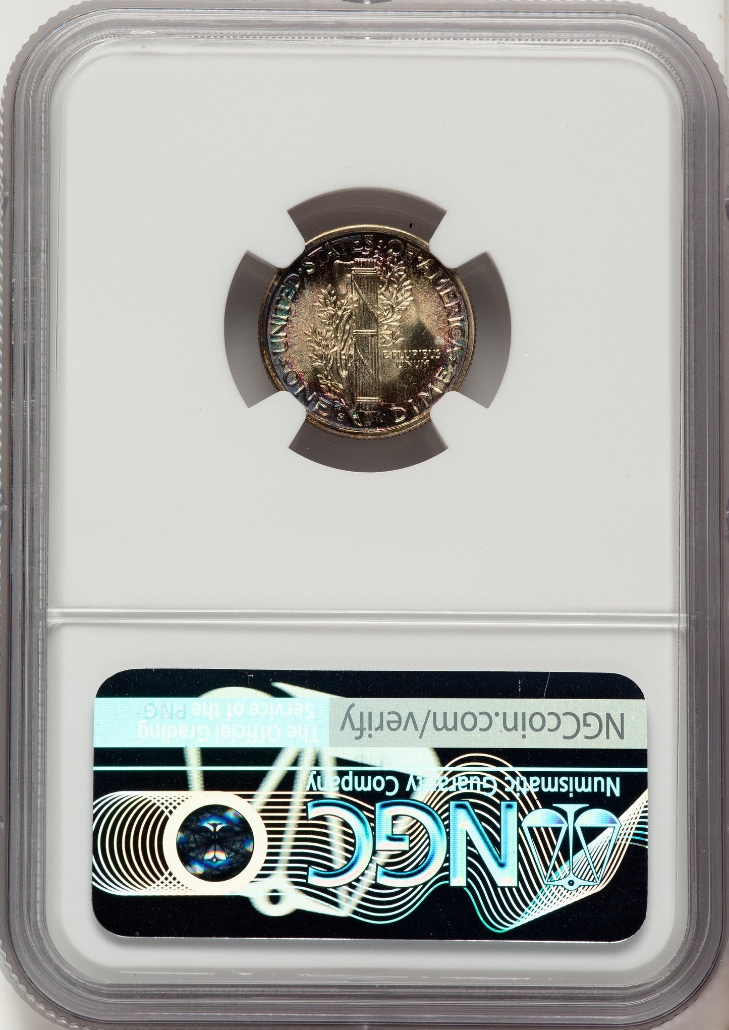 1942-S 10C FB Mercury Dime NGC MS68