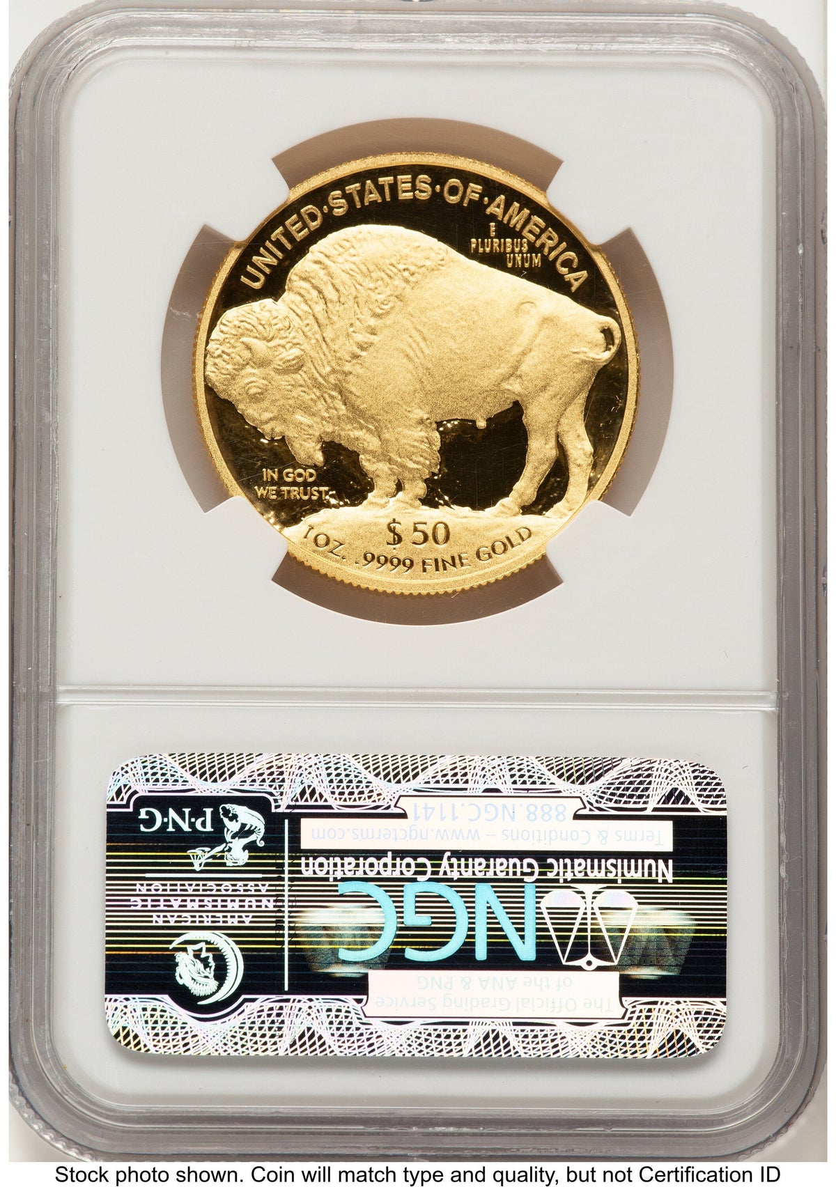 2011-W Proof Gold Buffalo 1 oz Brown Label NGC PF70