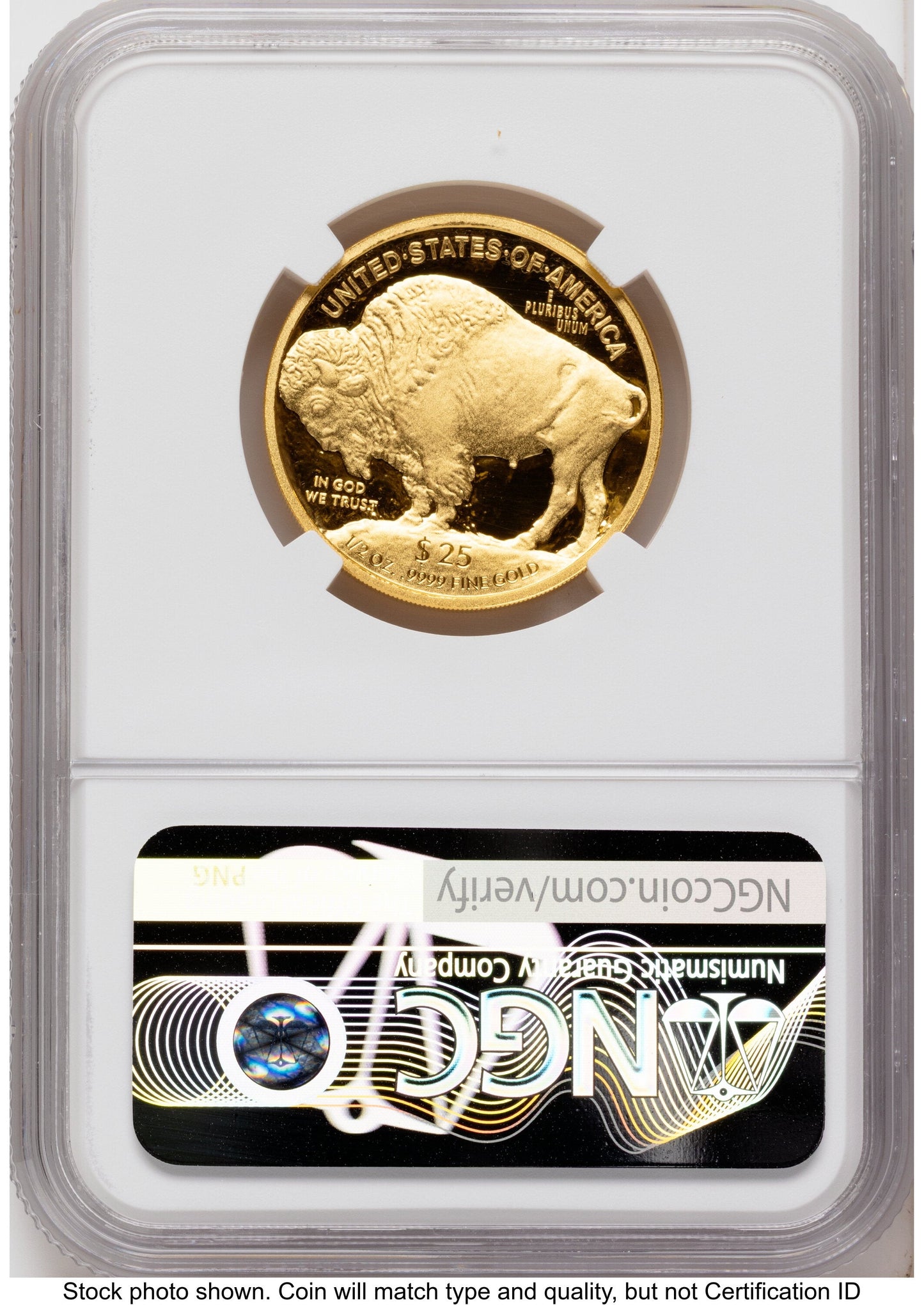 2008-W Proof Gold Buffalo 1/2 oz Red Book NGC PF70