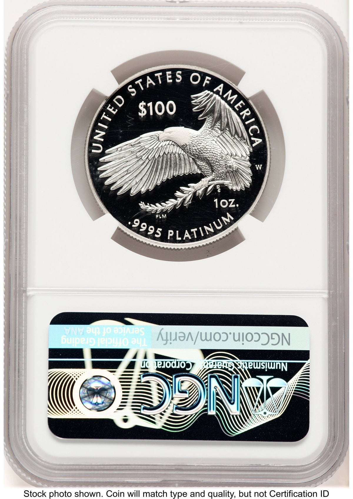 2022-W Proof Platinum Eagle 1 oz FDI 1ST NGC PF70