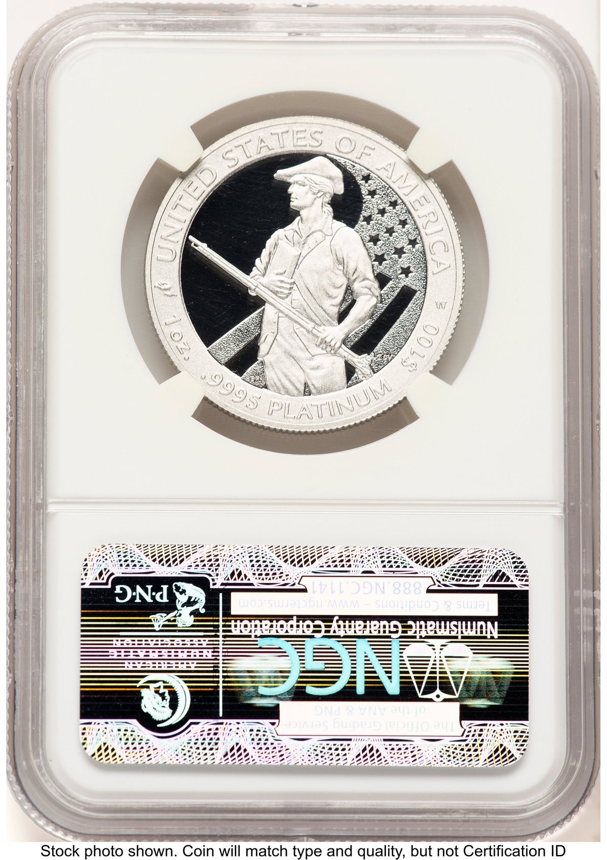 2012-W Proof Platinum Eagle 1 oz ER Blue NGC PF70