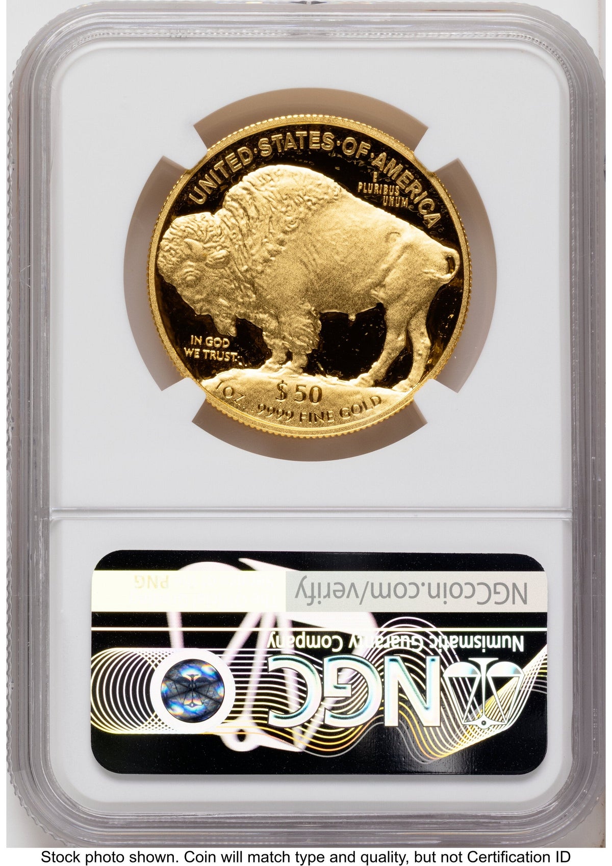 2015-W Proof Gold Buffalo 1 oz Red Book NGC PF70