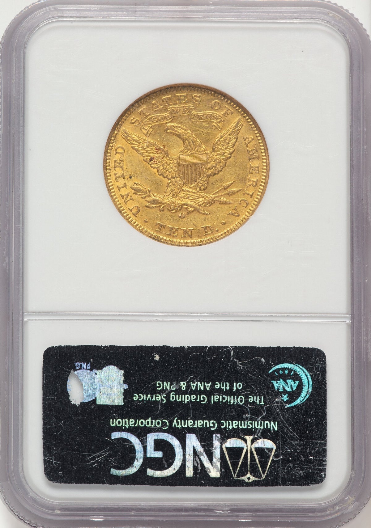 1903-O $10 Liberty Eagle NGC AU58