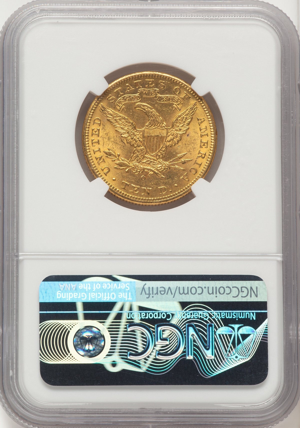 1893-O $10 Liberty Eagle NGC MS61