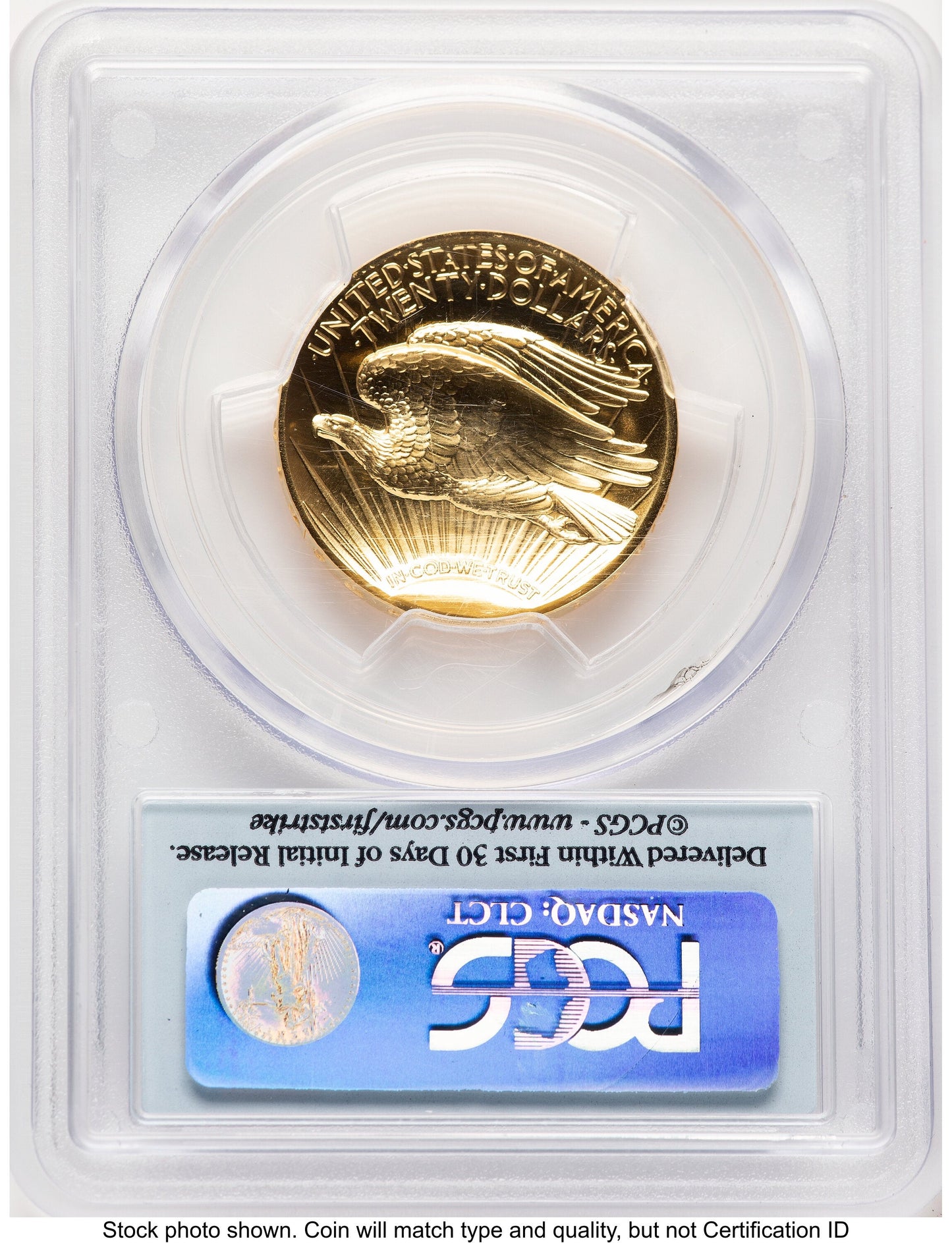2009 G$20 Ultra High Relief FS Flag PCGS MS70