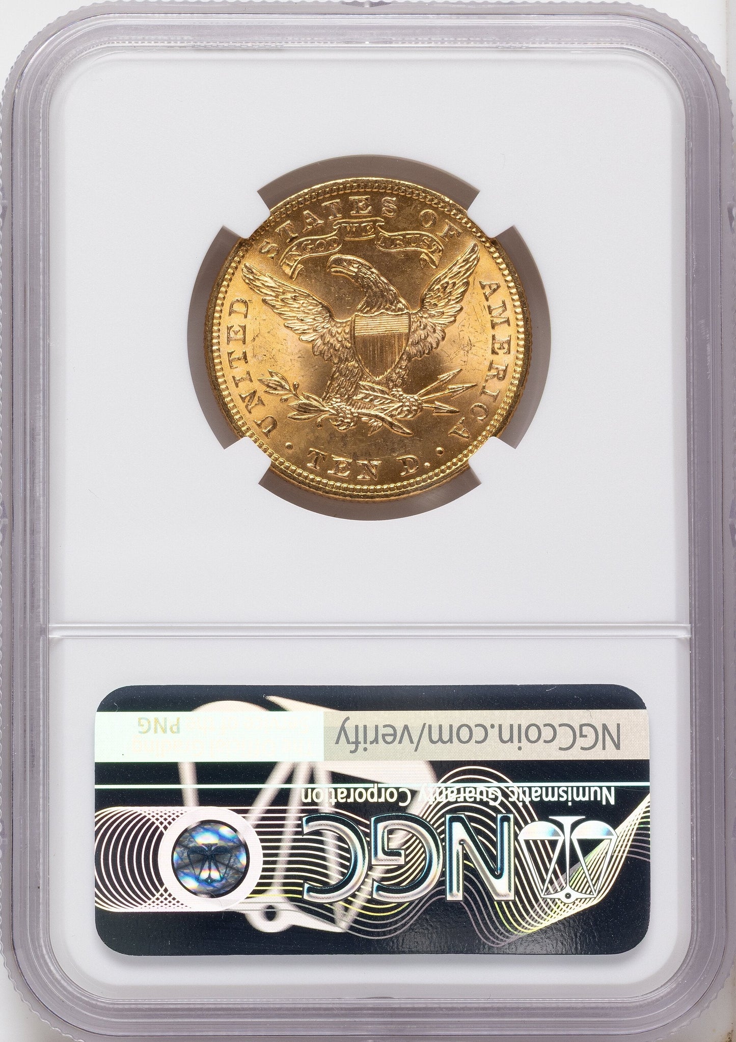 1901 $10 Liberty Eagle NGC MS65