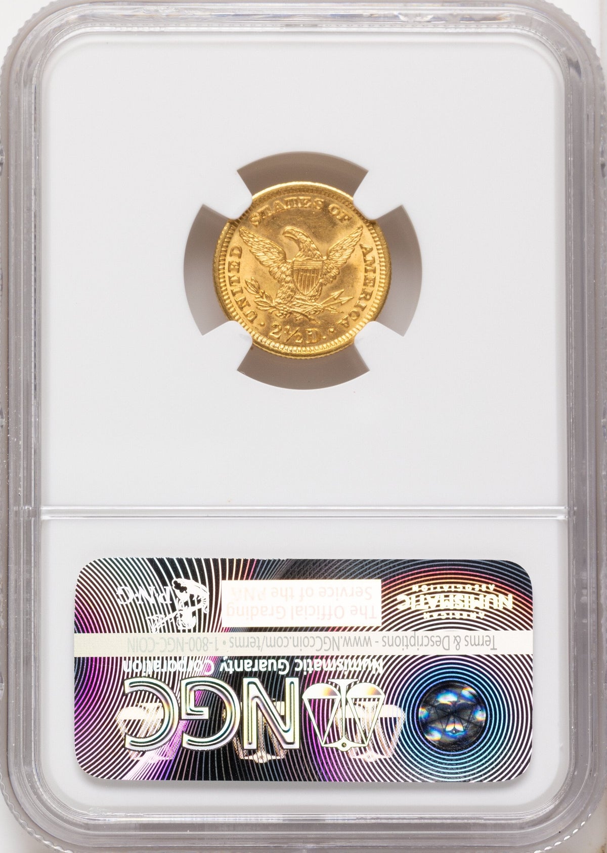 1903 $2.50 Liberty Quarter Eagle NGC MS64+