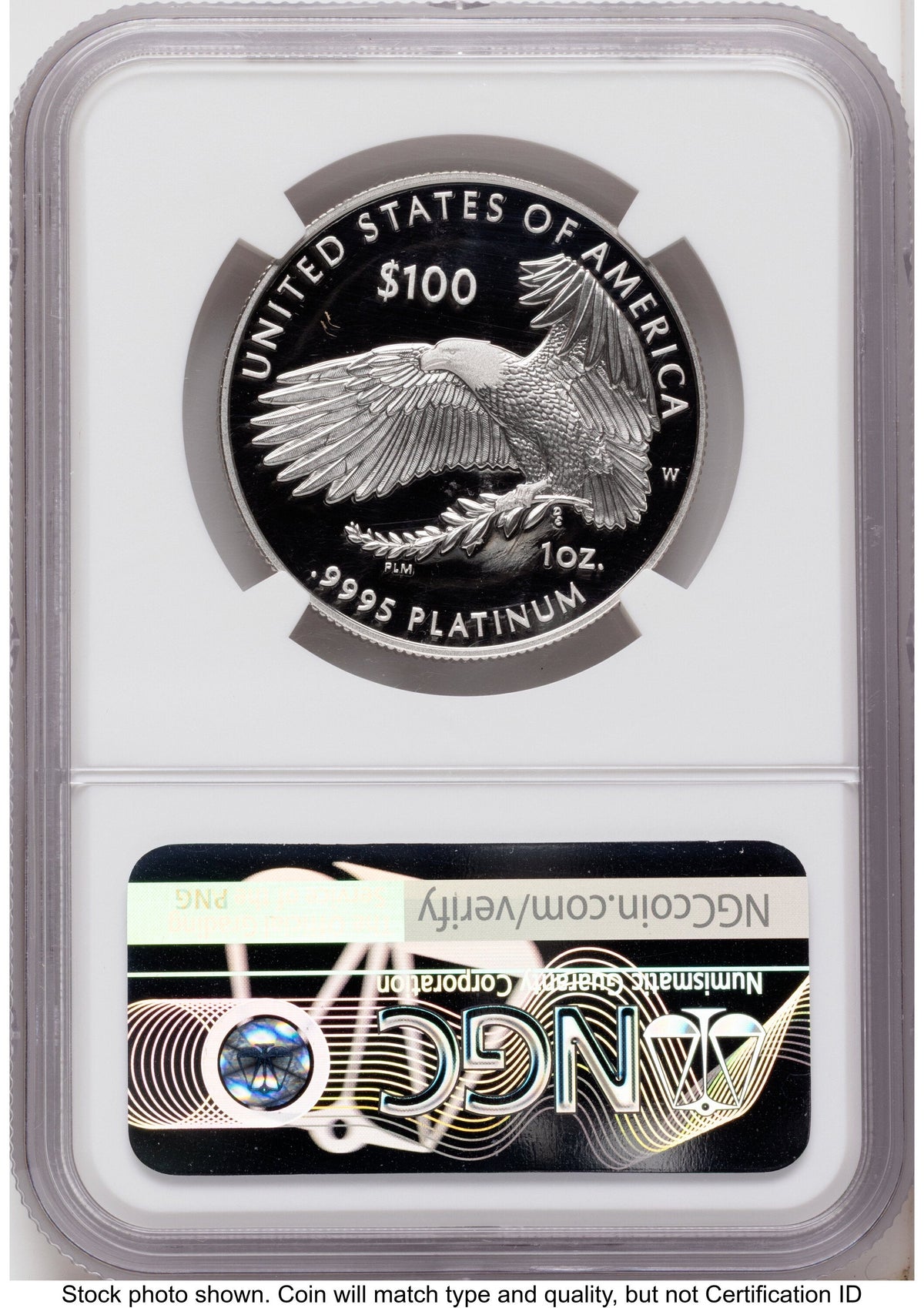 2022-W Proof Platinum Eagle 1 oz AR Mike Castle NGC PF70
