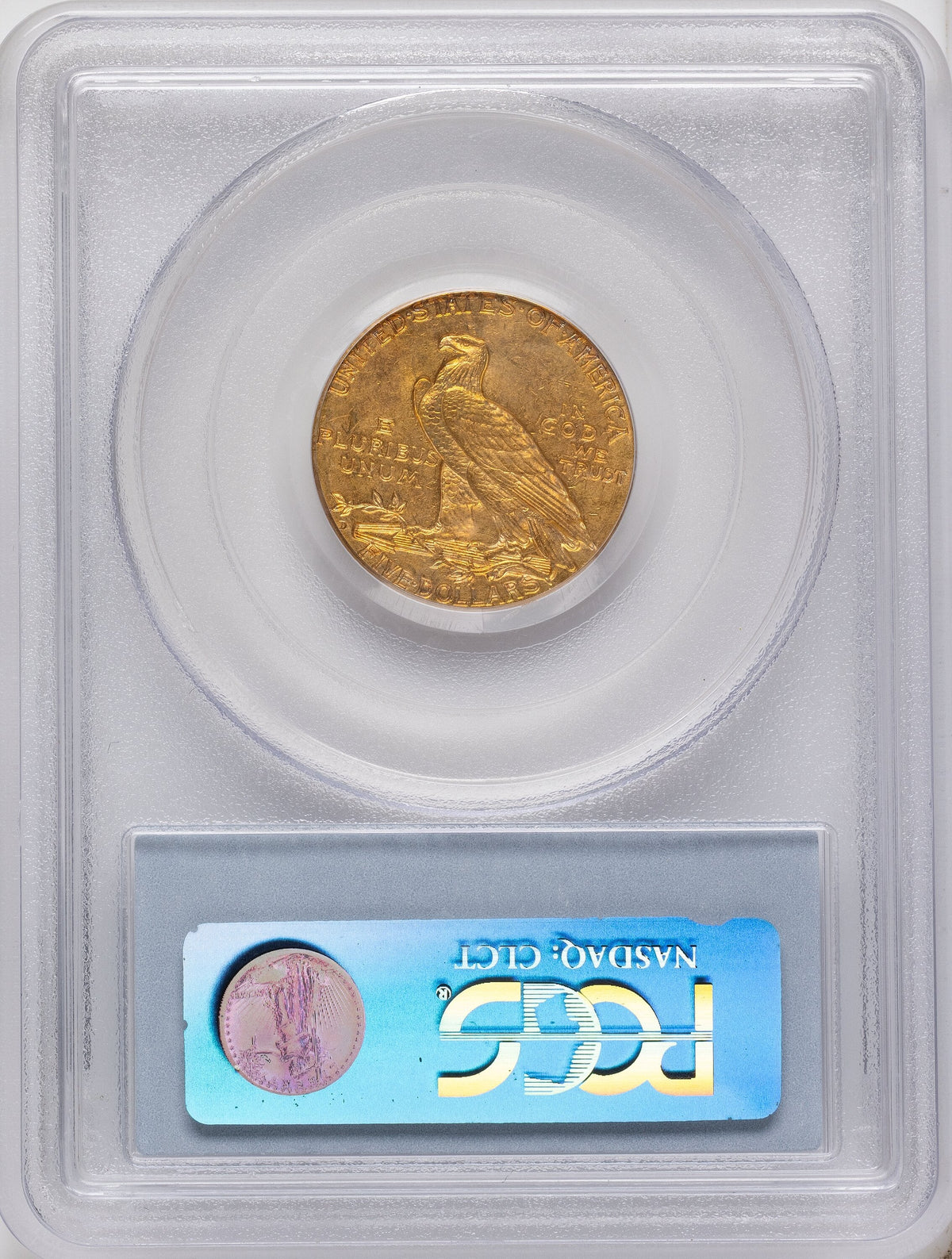 1908-D $5 Indian Half Eagle PCGS MS63