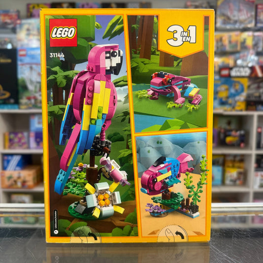Exotic Pink Parrot, 31144 - Creator Set