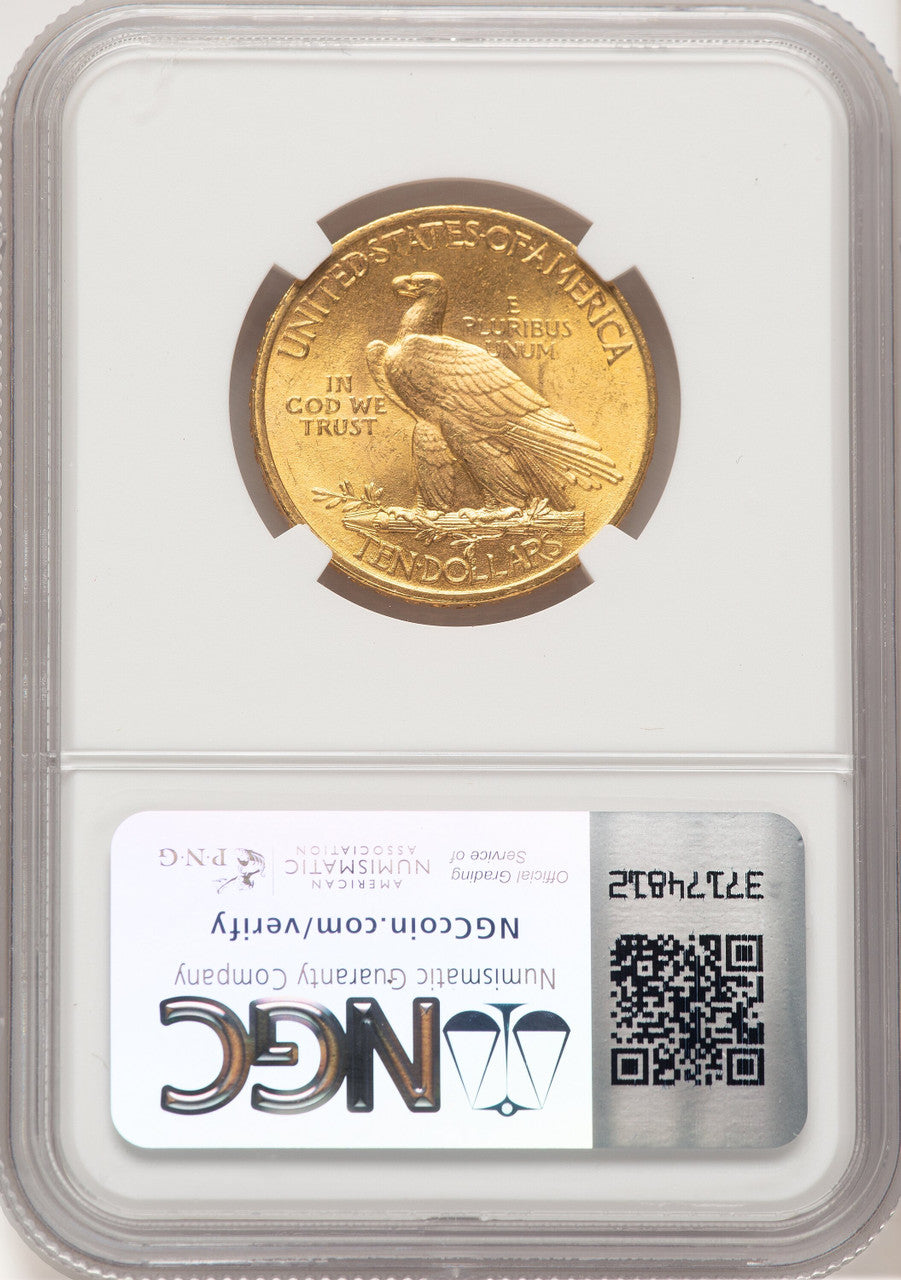 1910 $10 Indian Eagle NGC MS64