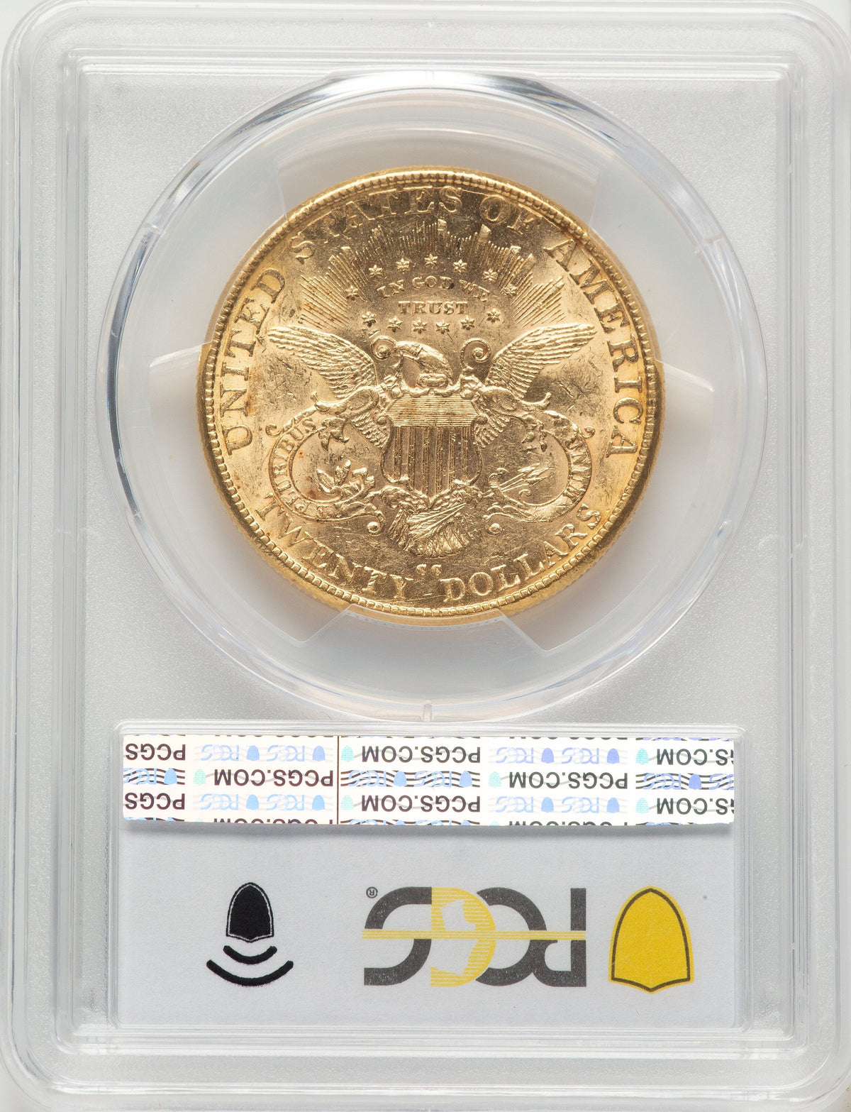 1890-CC $20 Liberty Double Eagle PCGS AU58