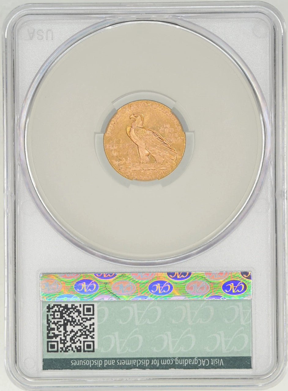 1927 $2.50 Indian Quarter Eagle CACG MS62