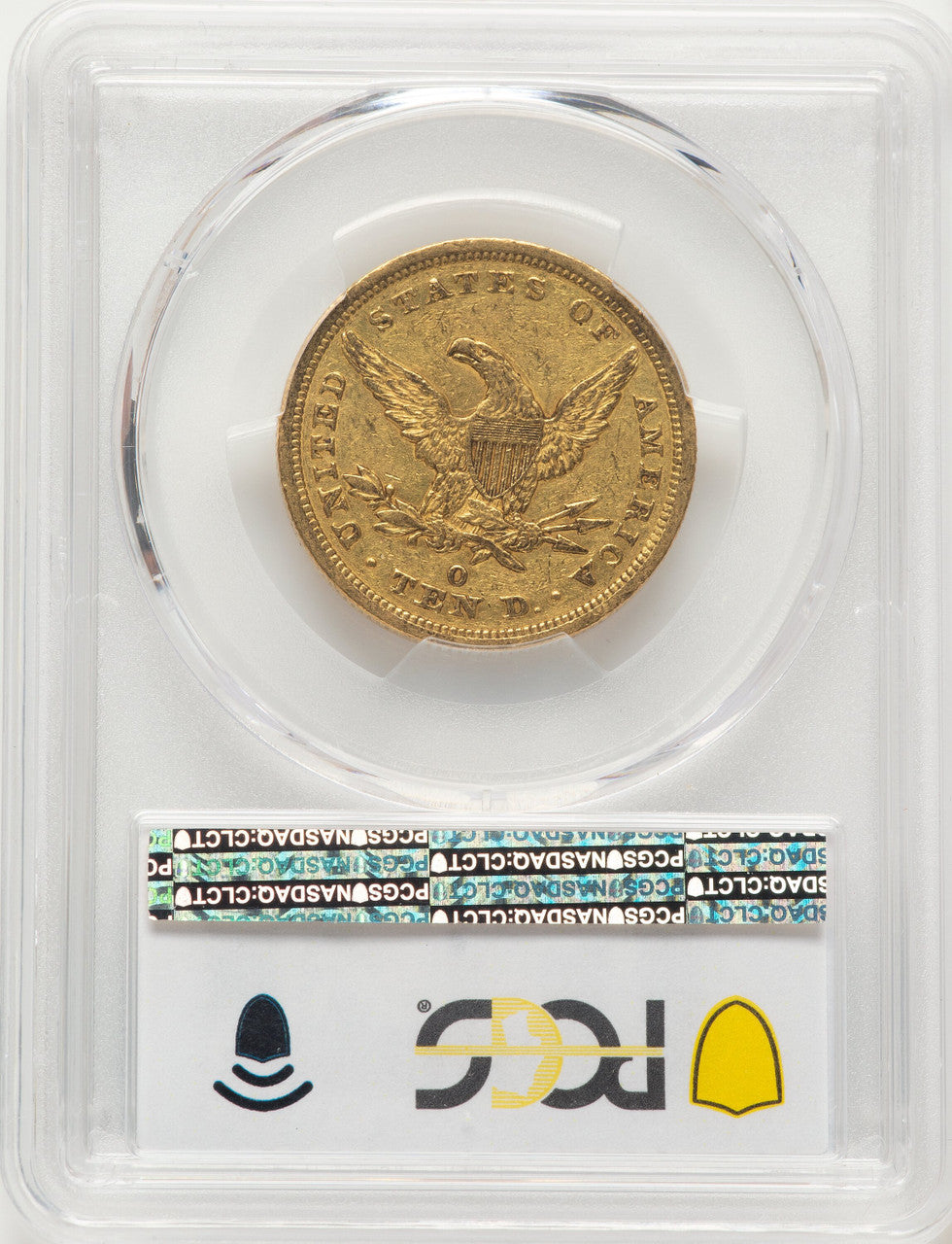 1843-O $10 Liberty Eagle PCGS XF45