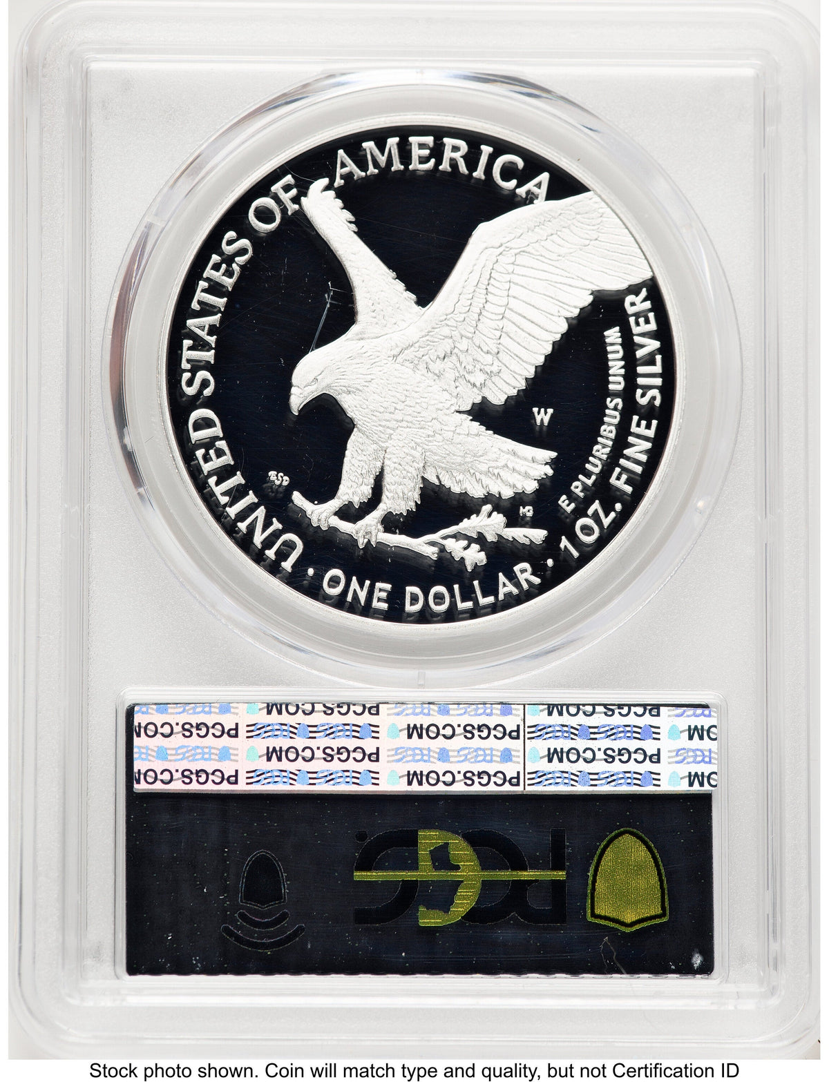 2023-W Proof Silver Eagle 1 oz AR Silver Foil PCGS PR70
