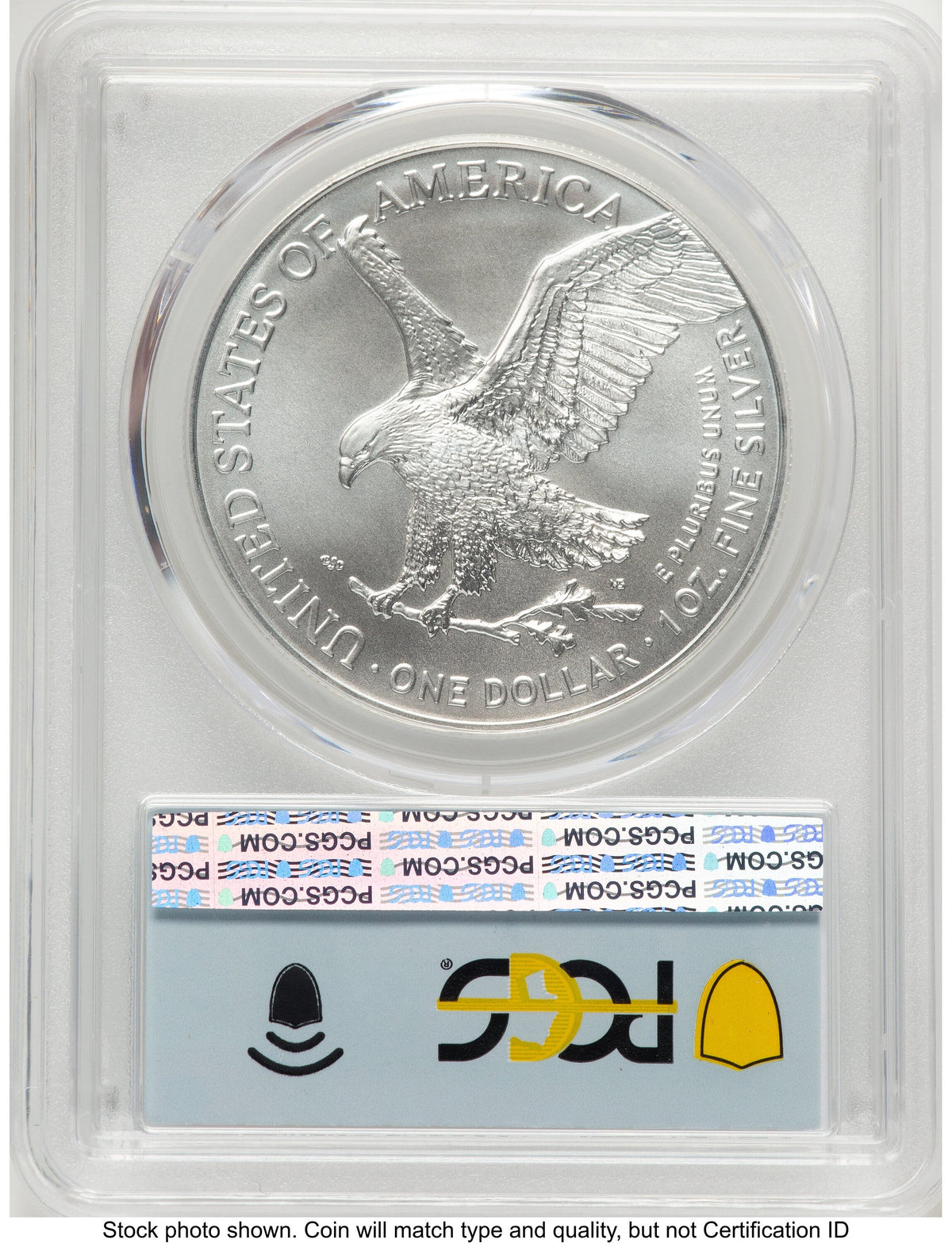 2023-(W) Silver Eagle FDI Flag PCGS MS70