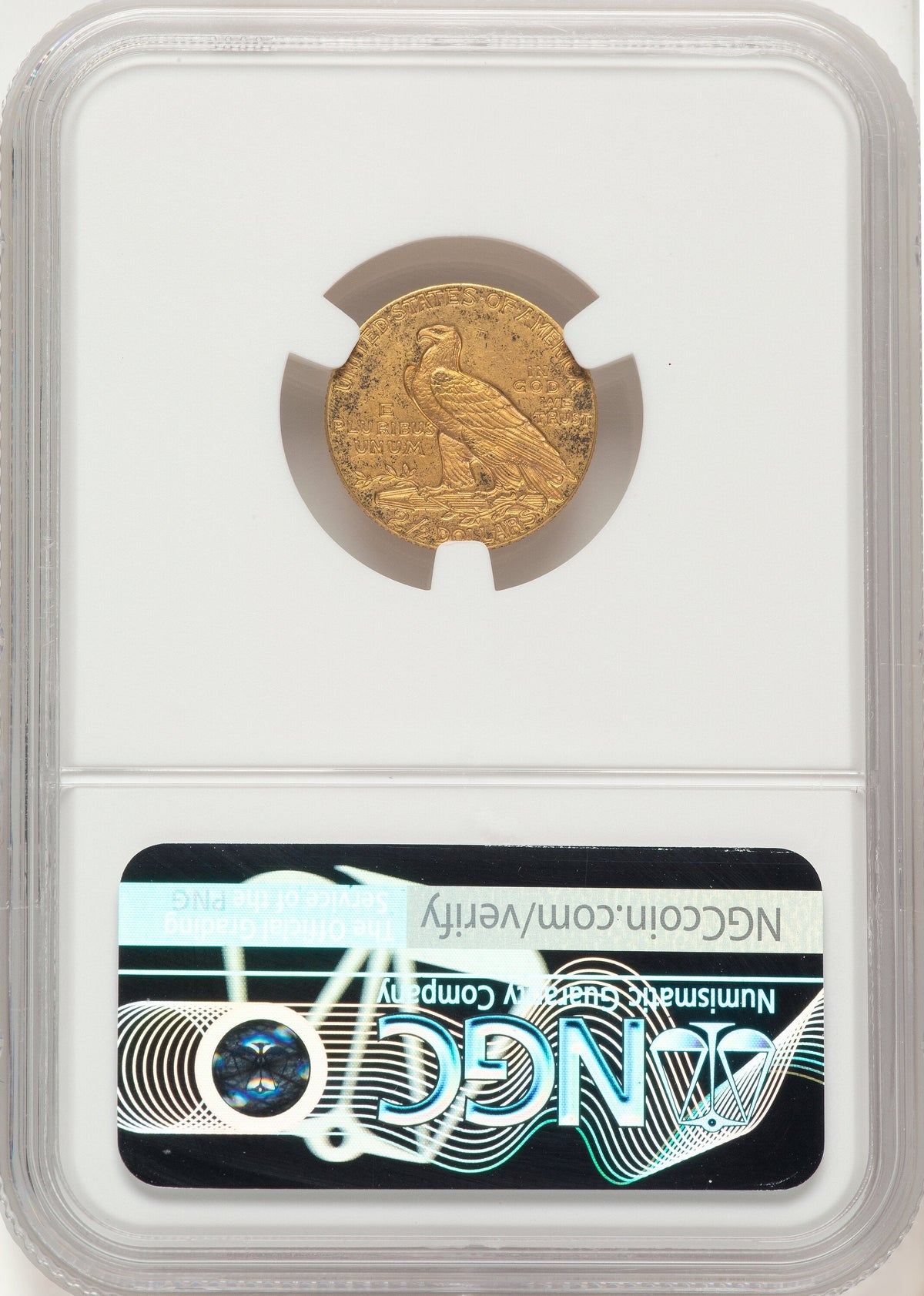 1915 $2.50 Indian Quarter Eagle NGC MS61