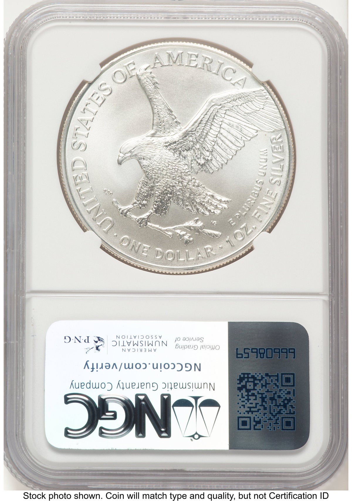 2022 Silver Eagle Mike Castle NGC MS70