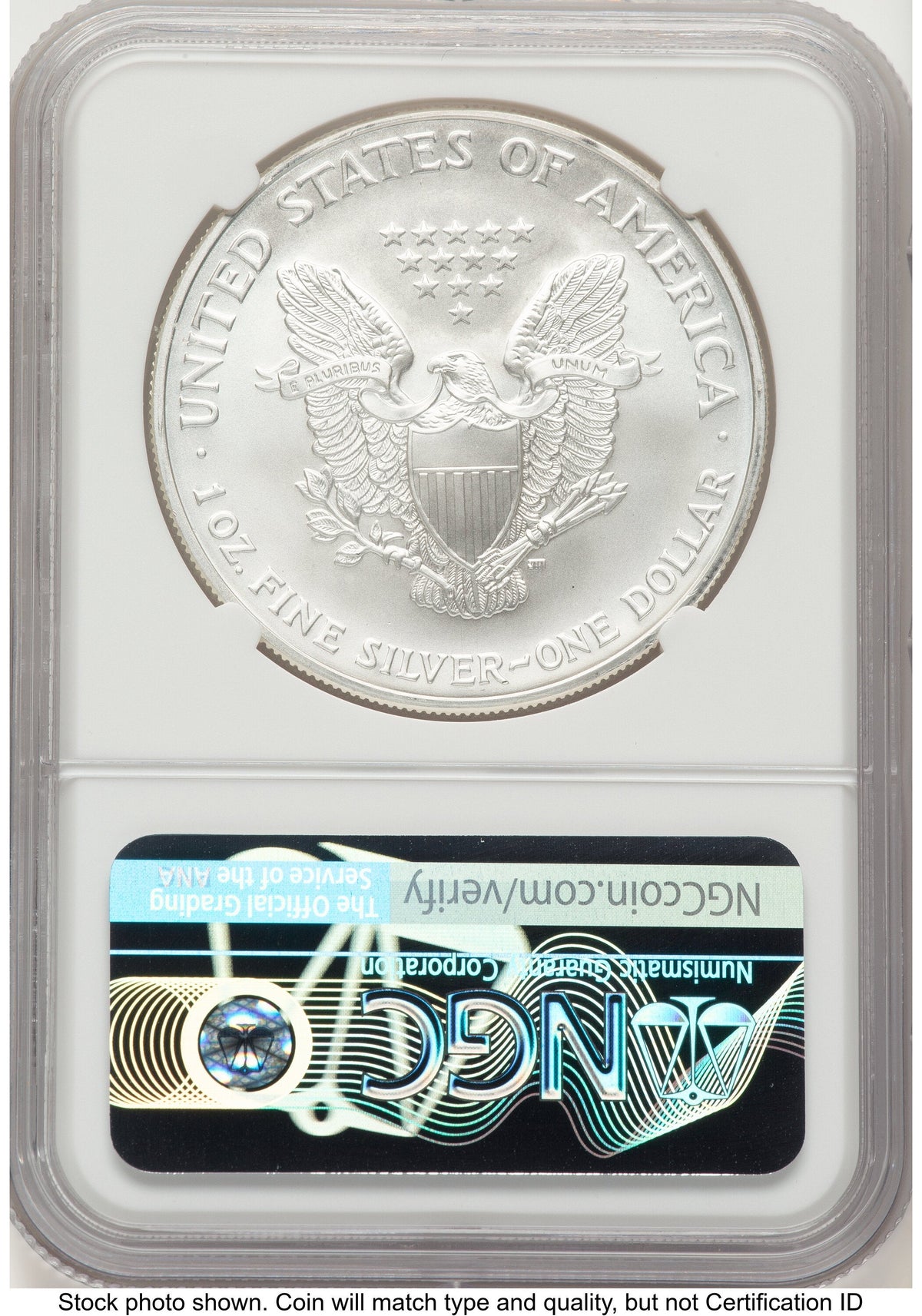 2004 Silver Eagle John From US Mint Sealed Box NGC MS70 Mercanti
