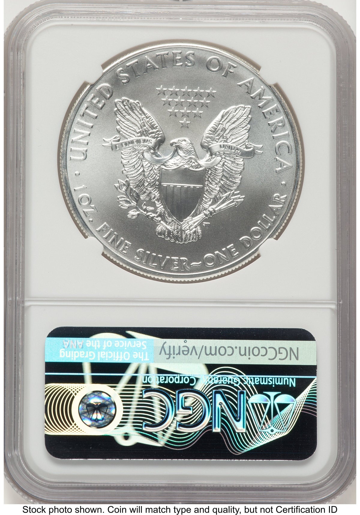 2011 Silver Eagle John NGC MS70 Mercanti