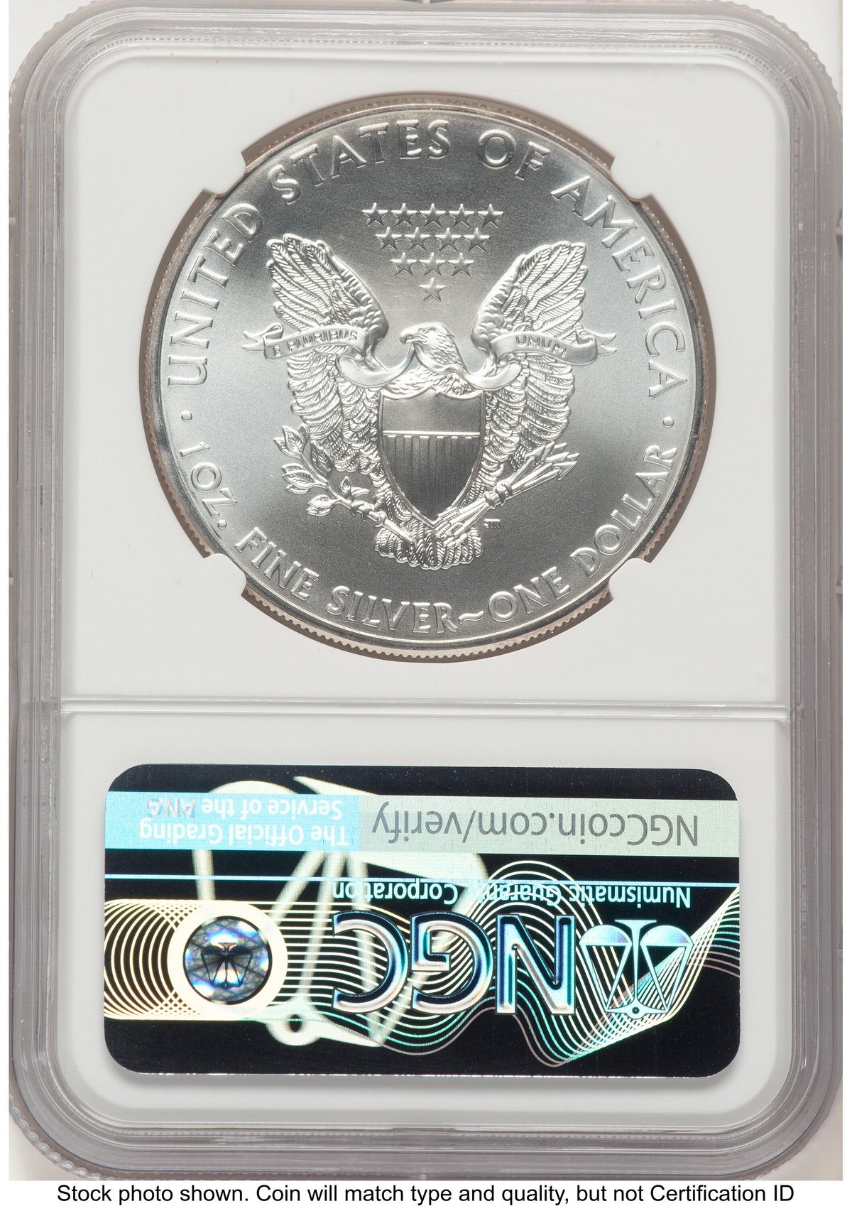 2012 Silver Eagle John NGC MS70 Mercanti