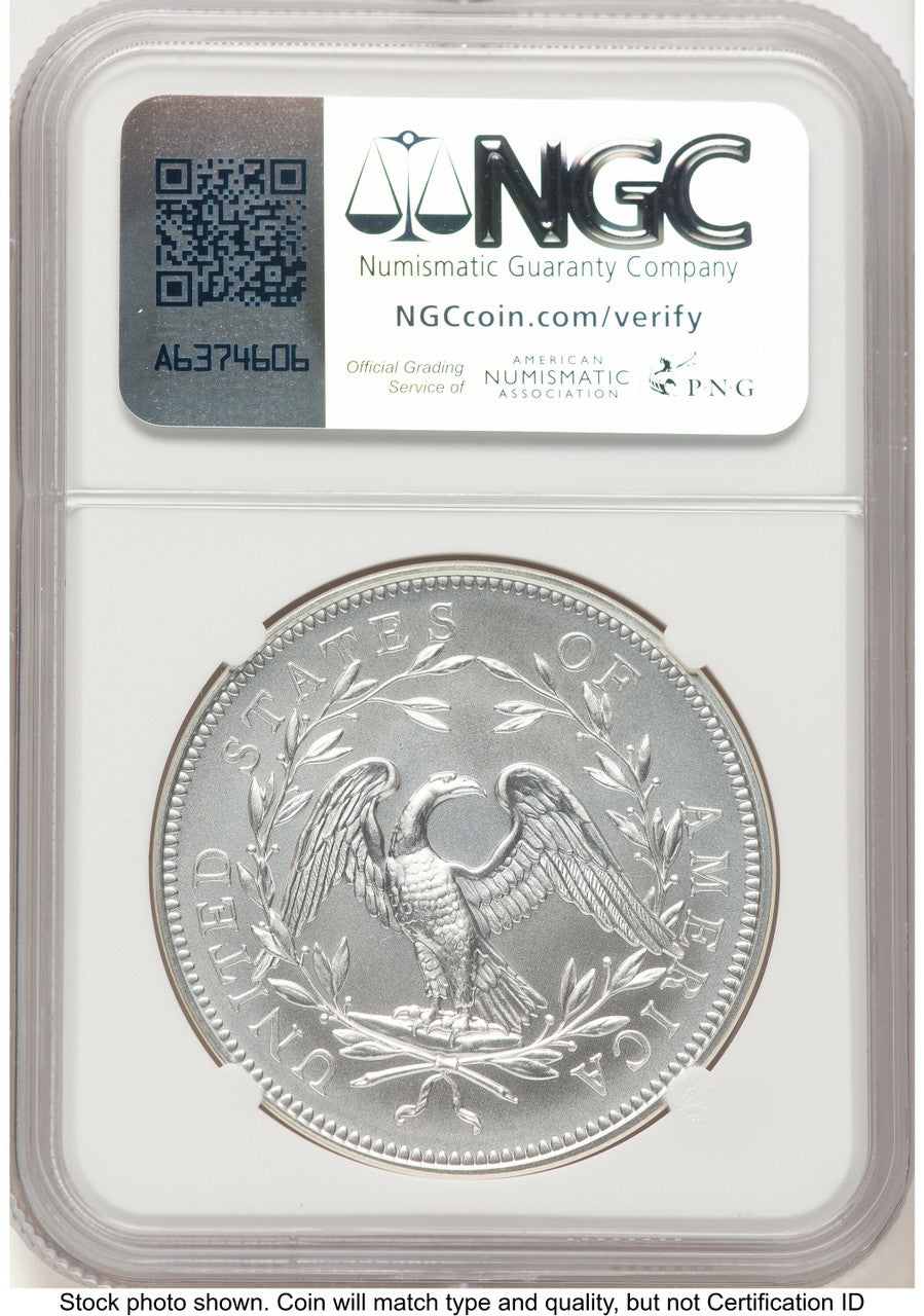 2024-(P) Silver 230th Anniversary Flowing Hair Medal FDI Flowing Hair Label Modern Commemoratives NGC MS70 (773662031)