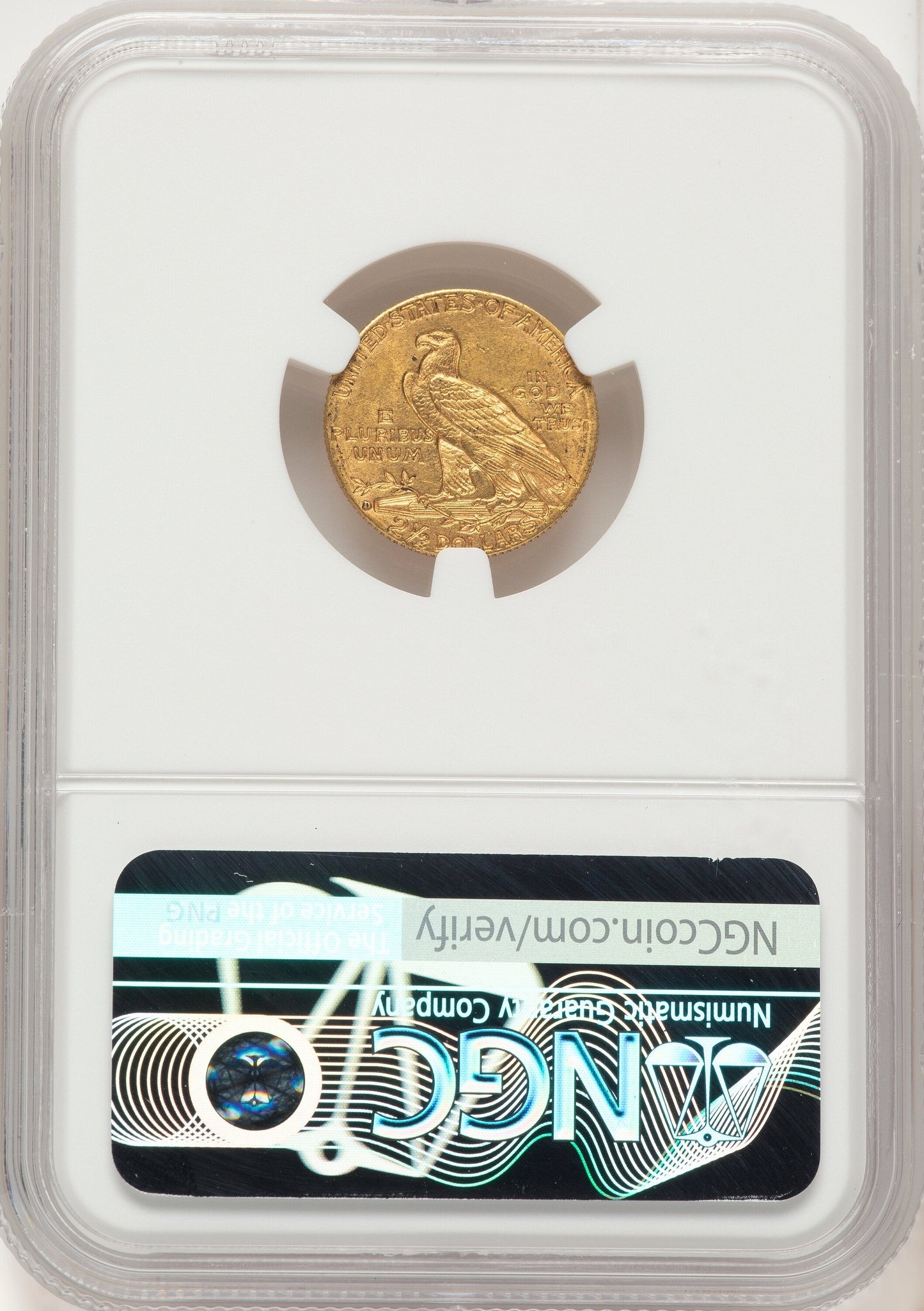 1914-D $2.50 Indian Quarter Eagle NGC MS61