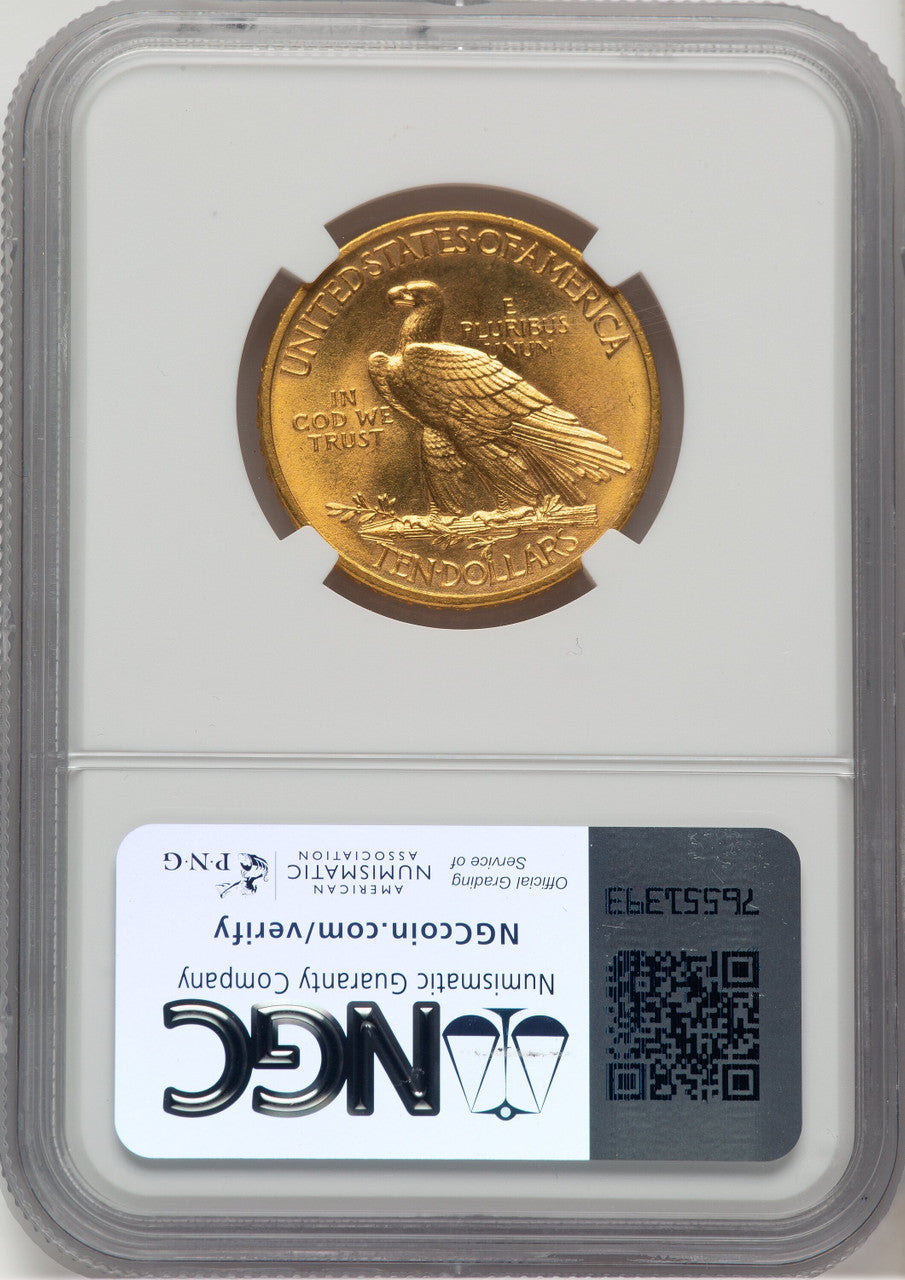 1909 $10 Indian Eagle NGC MS67