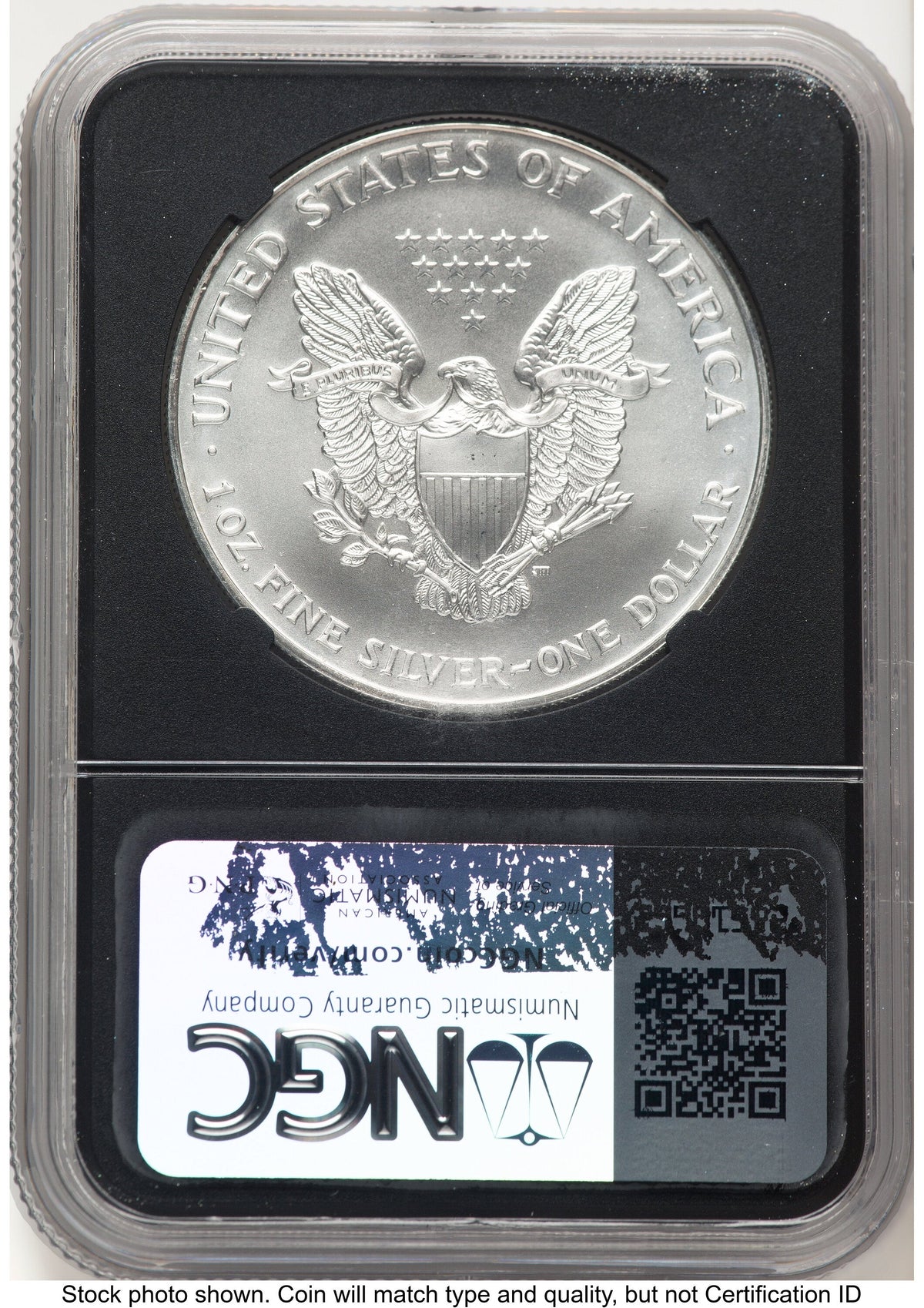 1999 Silver Eagle Anna Cabral NGC MS70