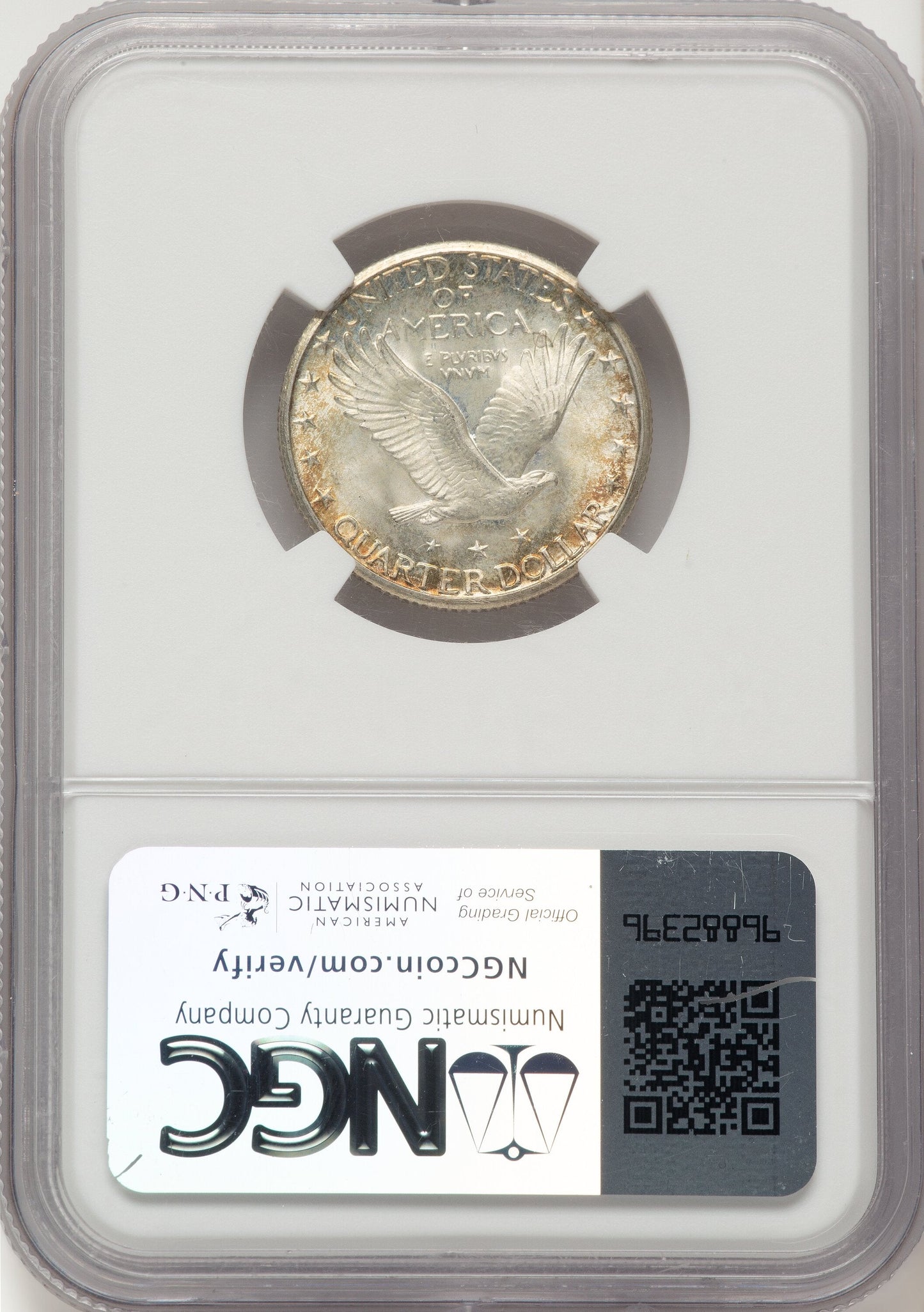 1924-S 25C FH Standing Liberty Quarter NGC MS66