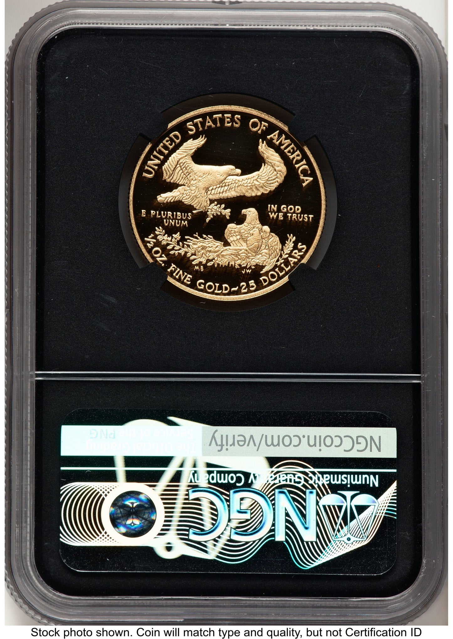 2011-W Proof Gold Eagle 1/2 oz Miles Standish NGC PF70