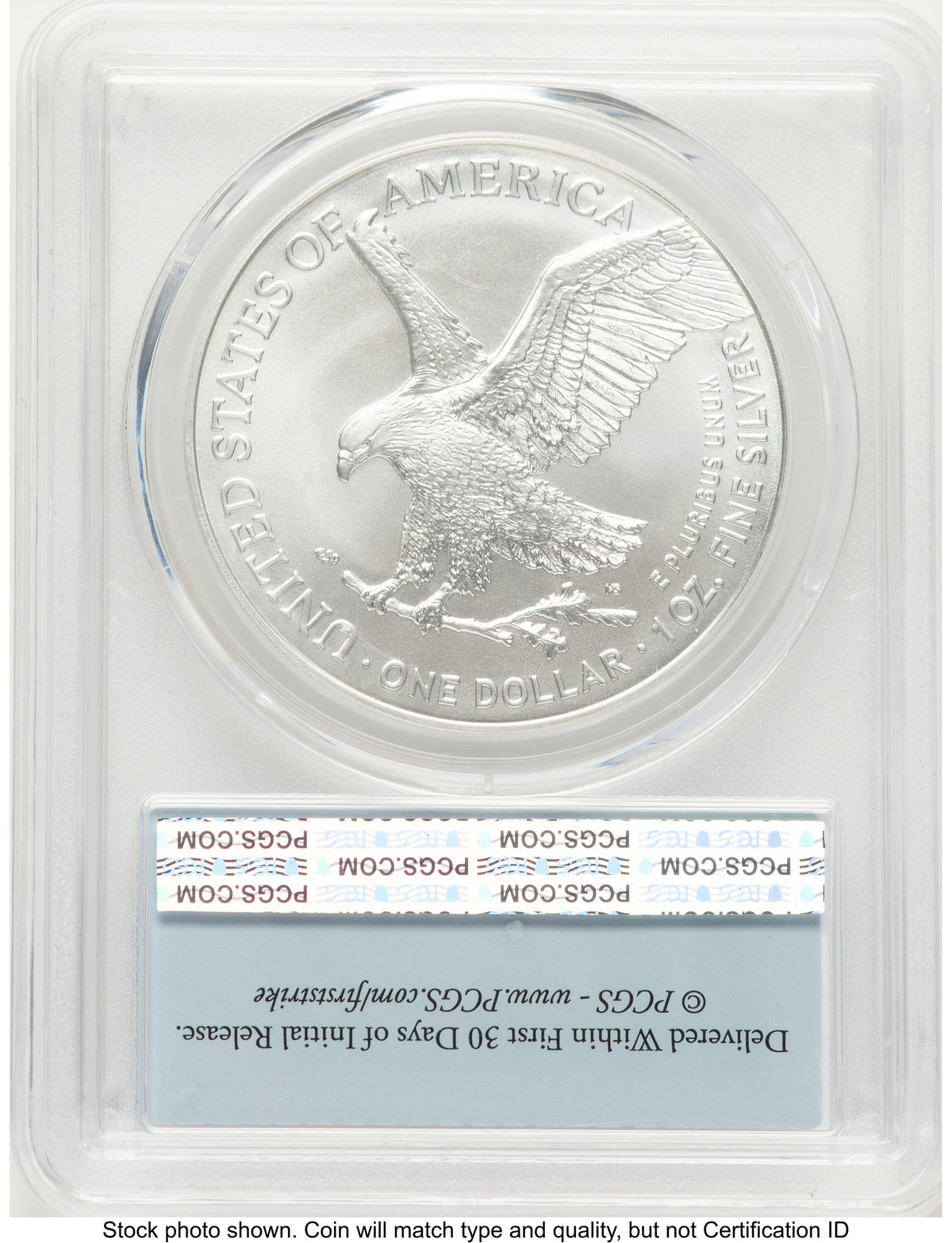 2024-(W) Silver Eagle FS Flag PCGS MS70
