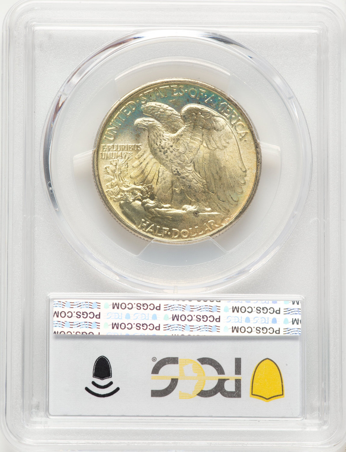 1941 50C CAC Walking Liberty Half Dollar PCGS MS67+