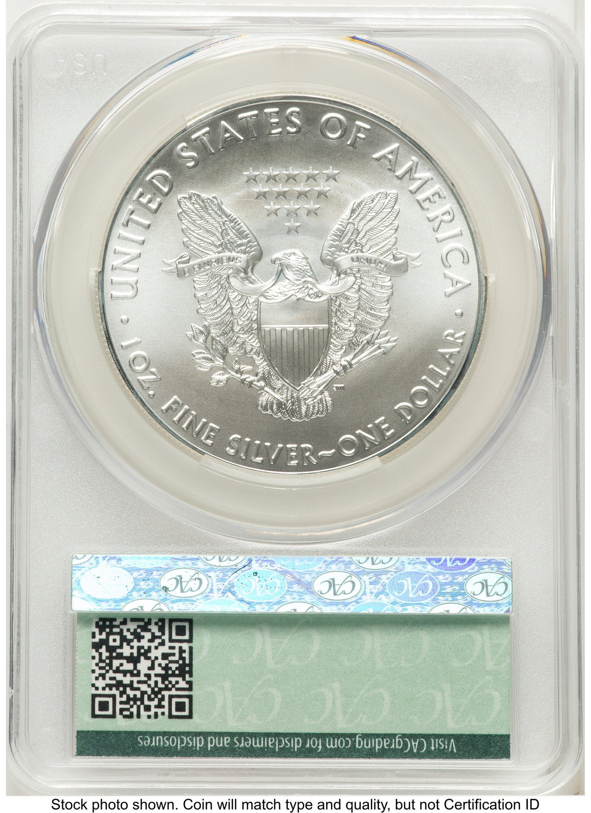 2016 Silver Eagle Ron Drzewucki CACG MS70