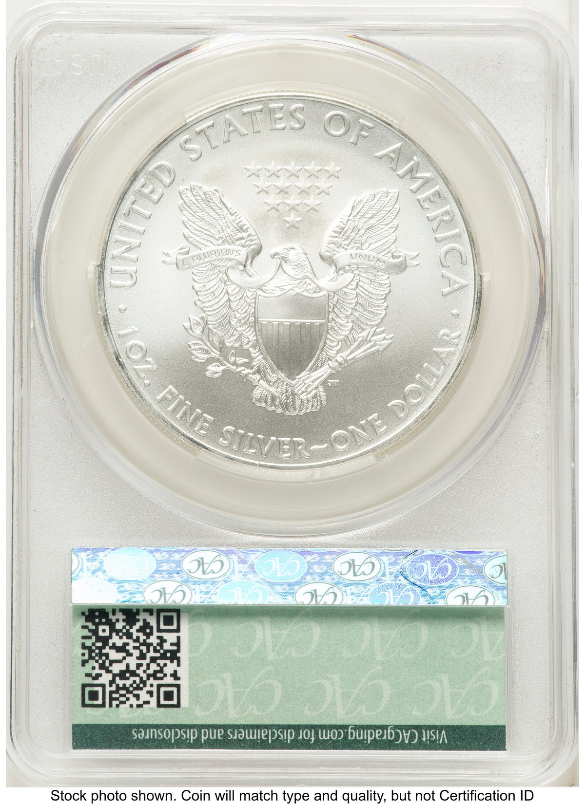 2009 Silver Eagle Ron Drzewucki CACG MS70