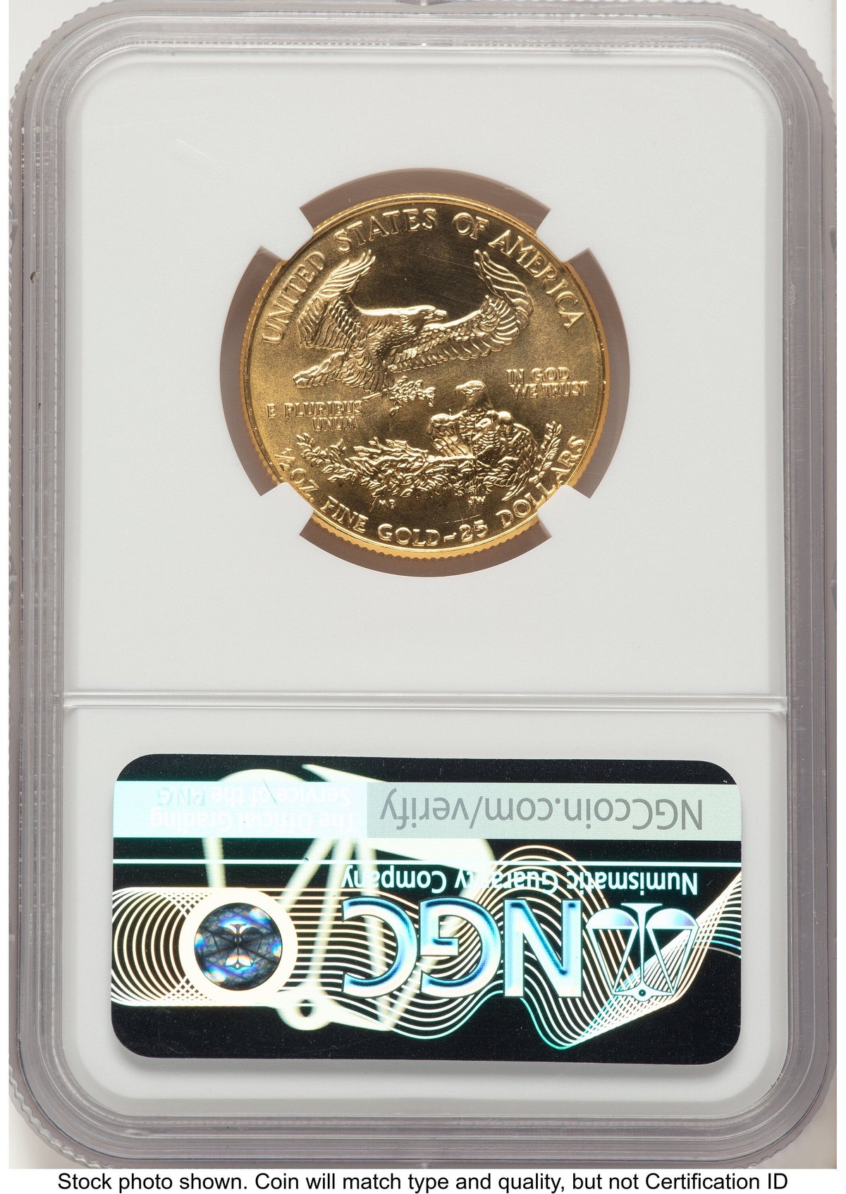 1994 Gold Eagle 1/2 oz Brown Label NGC MS70