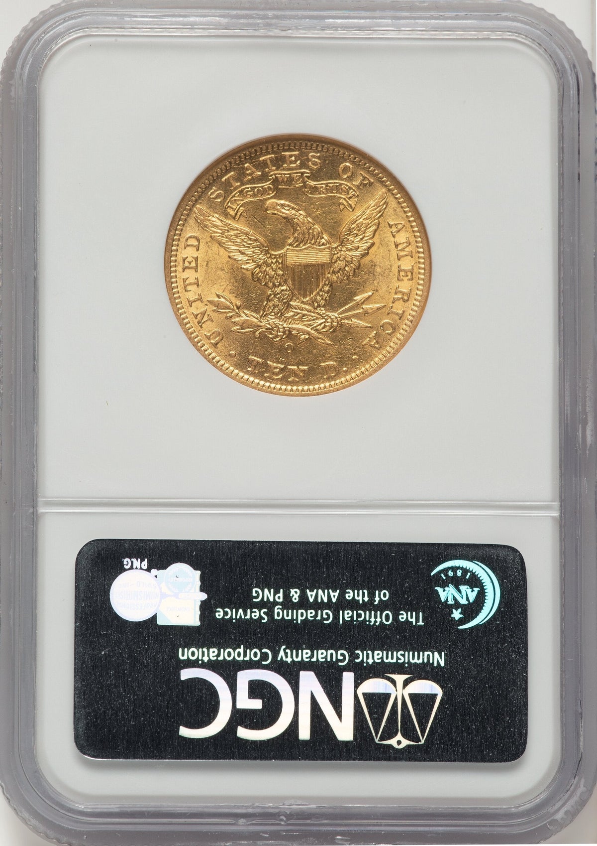 1904-O $10 Liberty Eagle NGC AU58