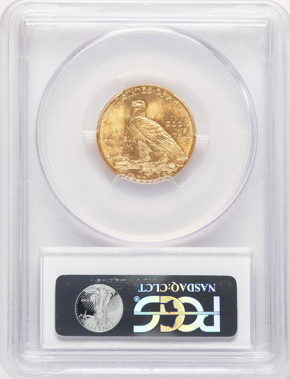 1908 $5 Indian Blue Gradient Indian Half Eagle PCGS MS65