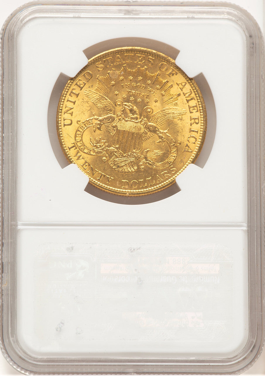 1904 $20 Liberty CAC Liberty Double Eagle NGC MS63