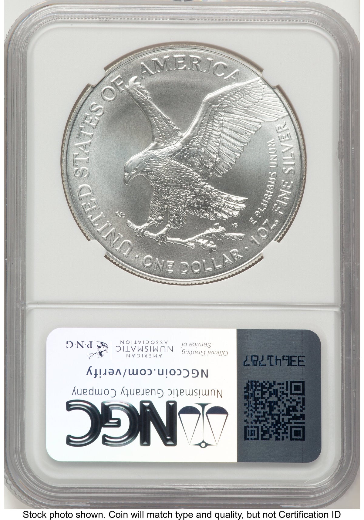 2024 Silver Eagle Brown Label NGC MS70