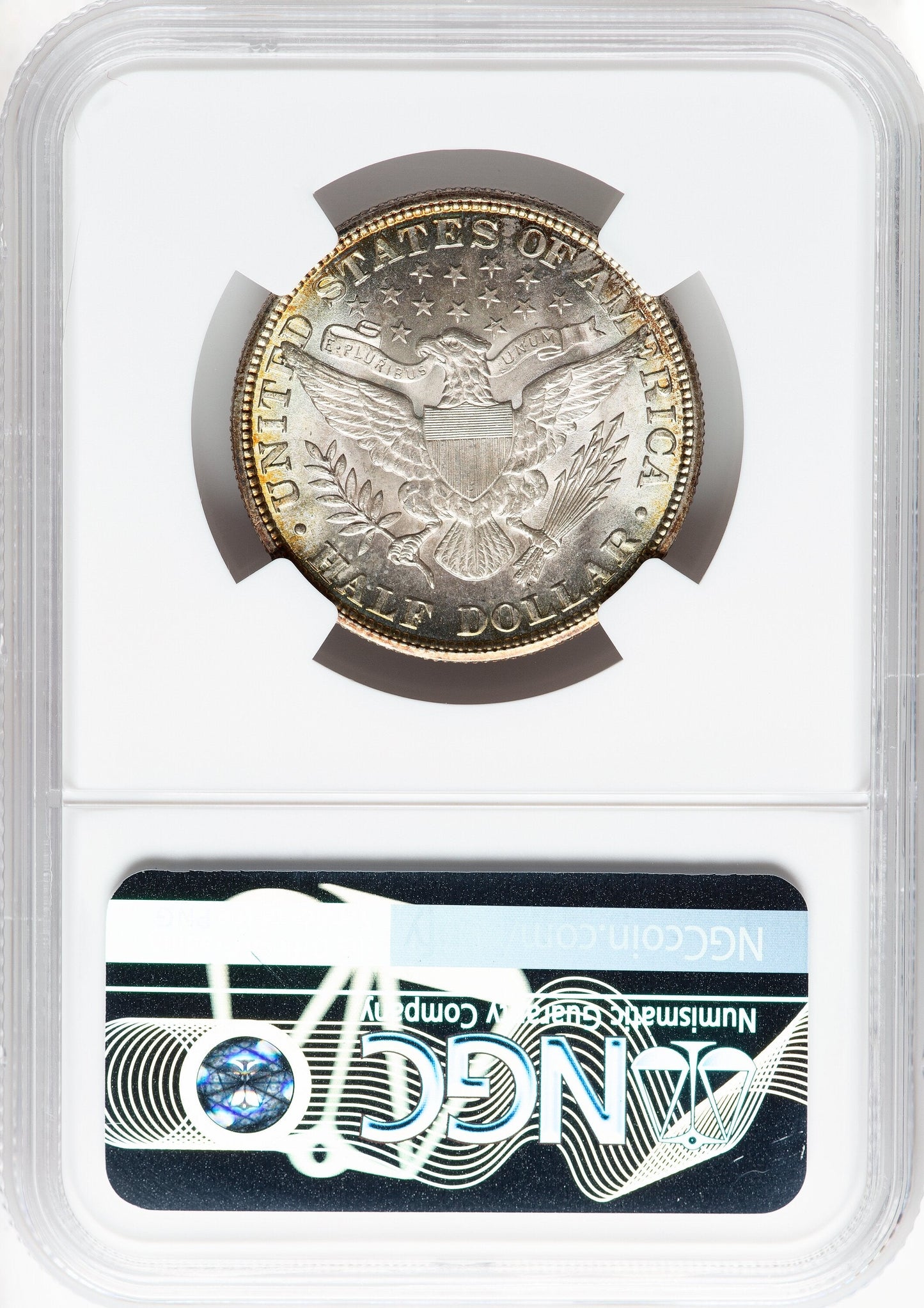 1911 50C Barber Half Dollar NGC MS65