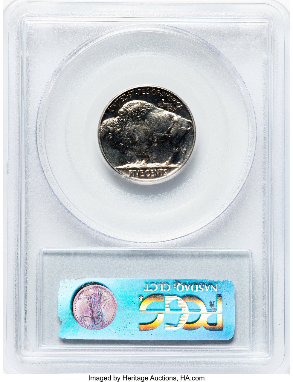 1937 5C CAC Proof Buffalo Nickel PCGS PR67