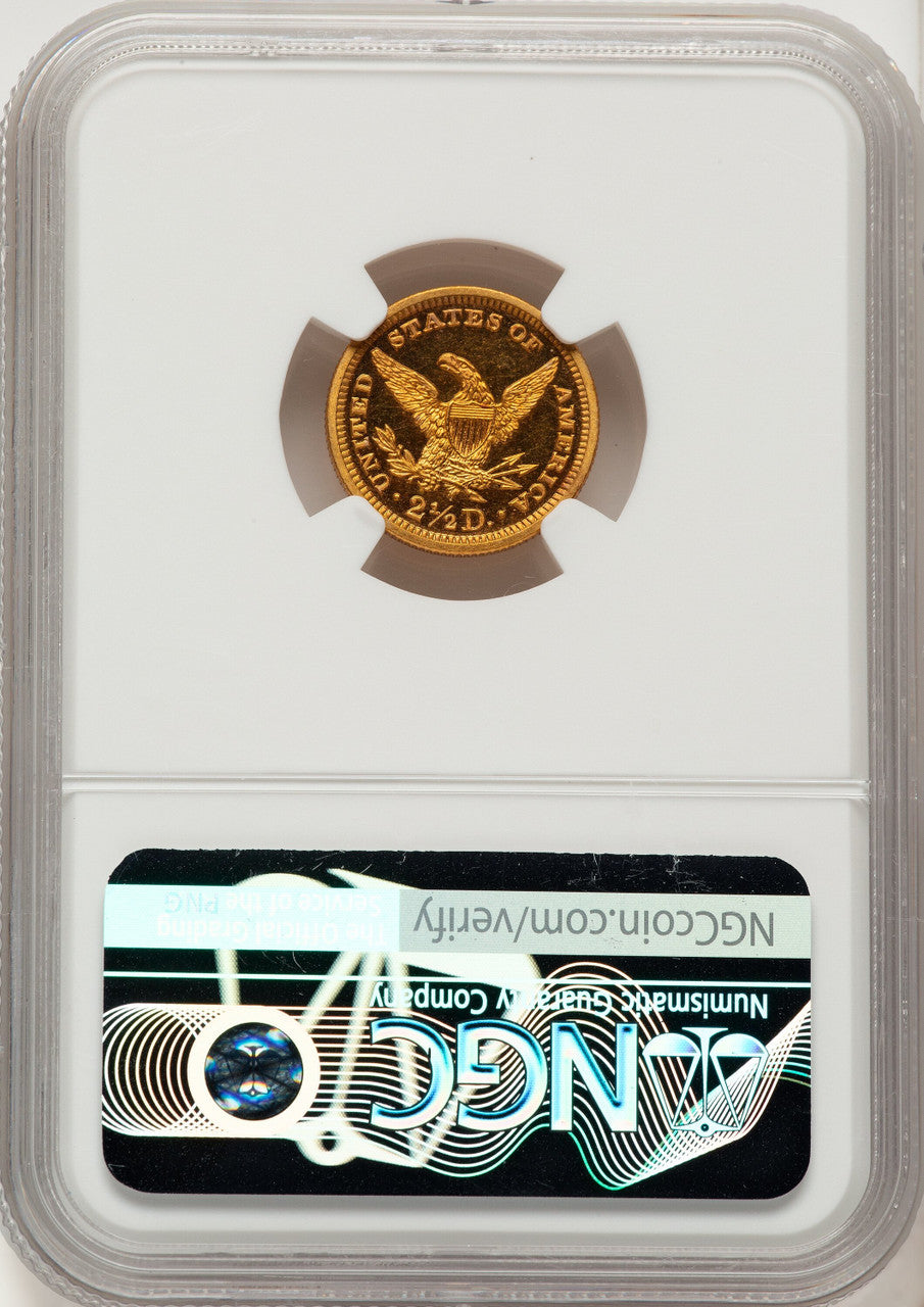 1887 $2.50 Proof Liberty Quarter Eagle NGC PR65
