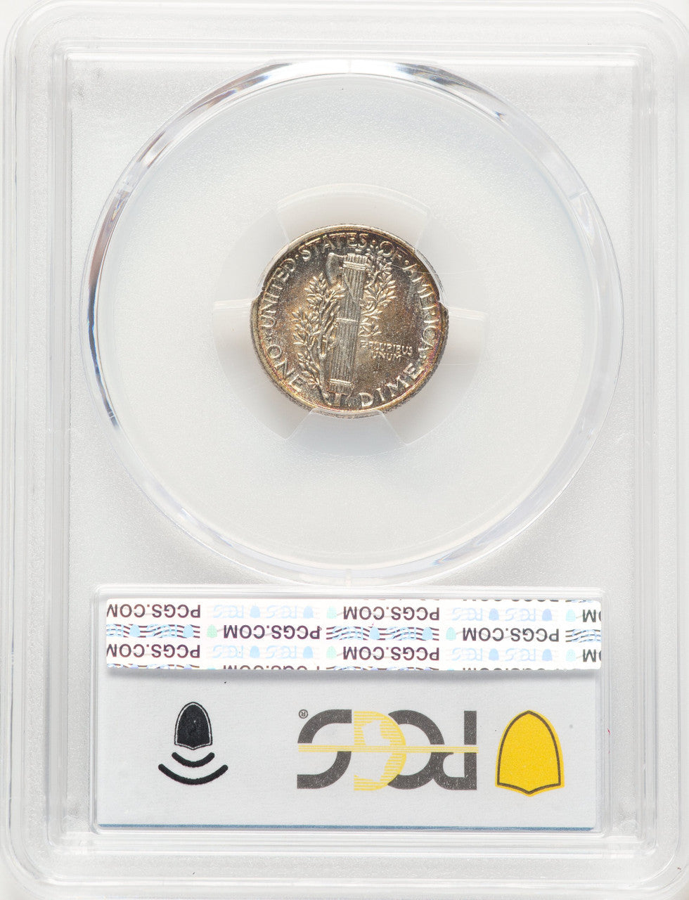 1942/1 10C Mercury Dime PCGS AU58+