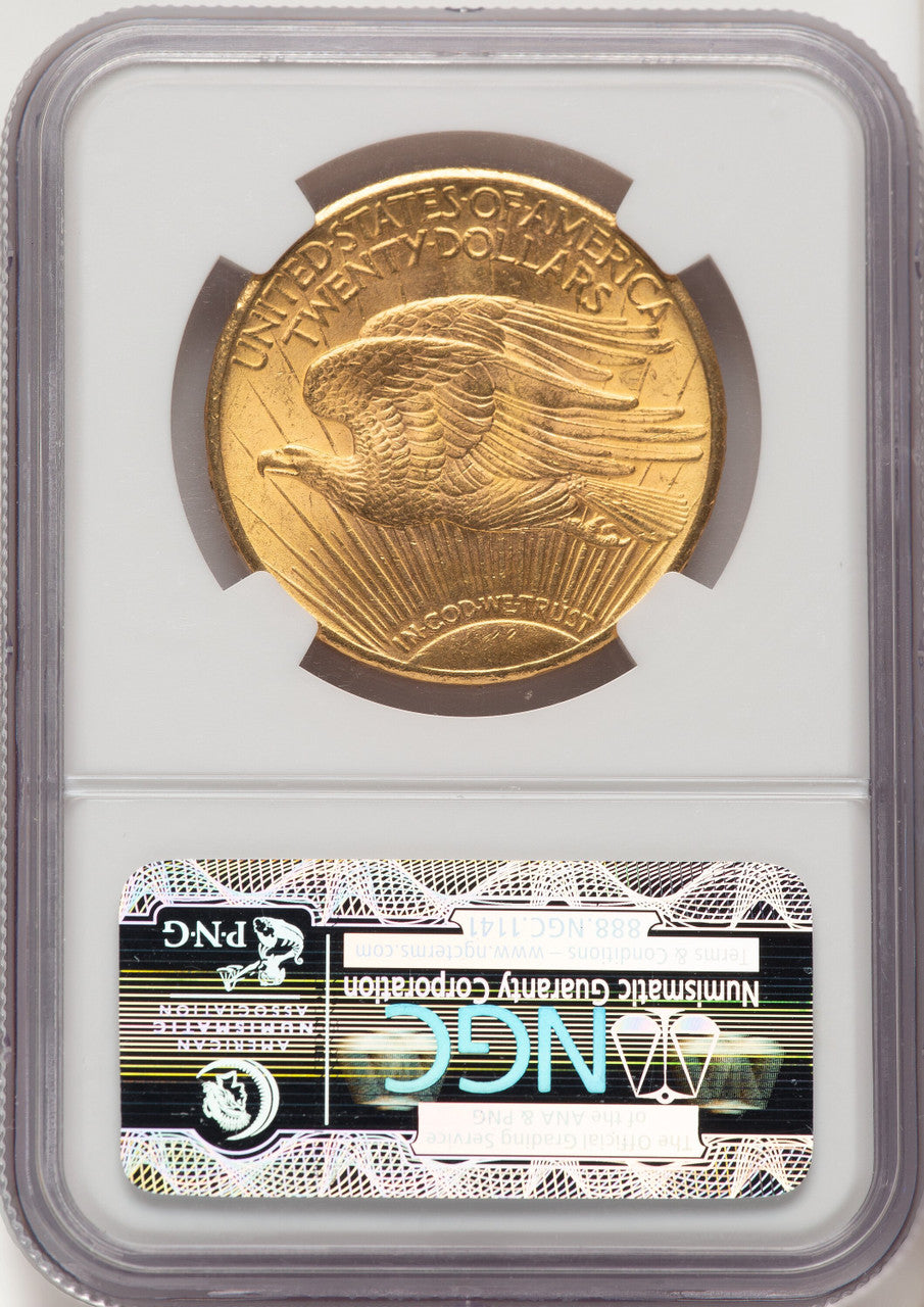 1924 $20 Saint CAC Saint-Gaudens Double Eagle NGC MS64