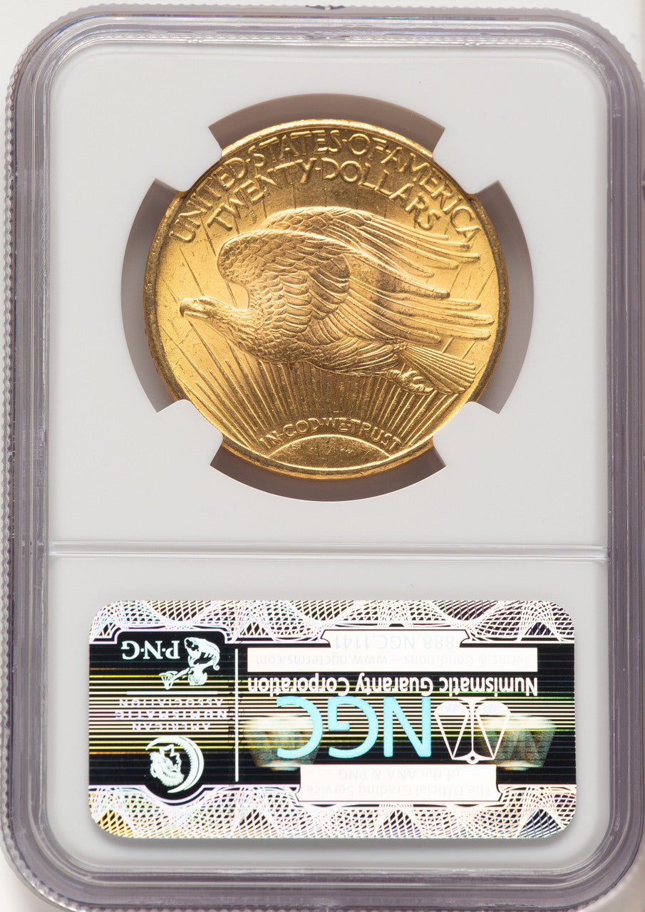 1924 $20 Saint CAC Saint-Gaudens Double Eagle NGC MS64