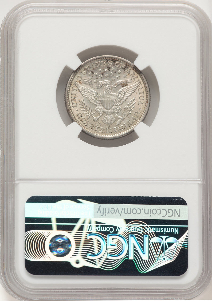 1892-S 25C Barber Quarter NGC MS63